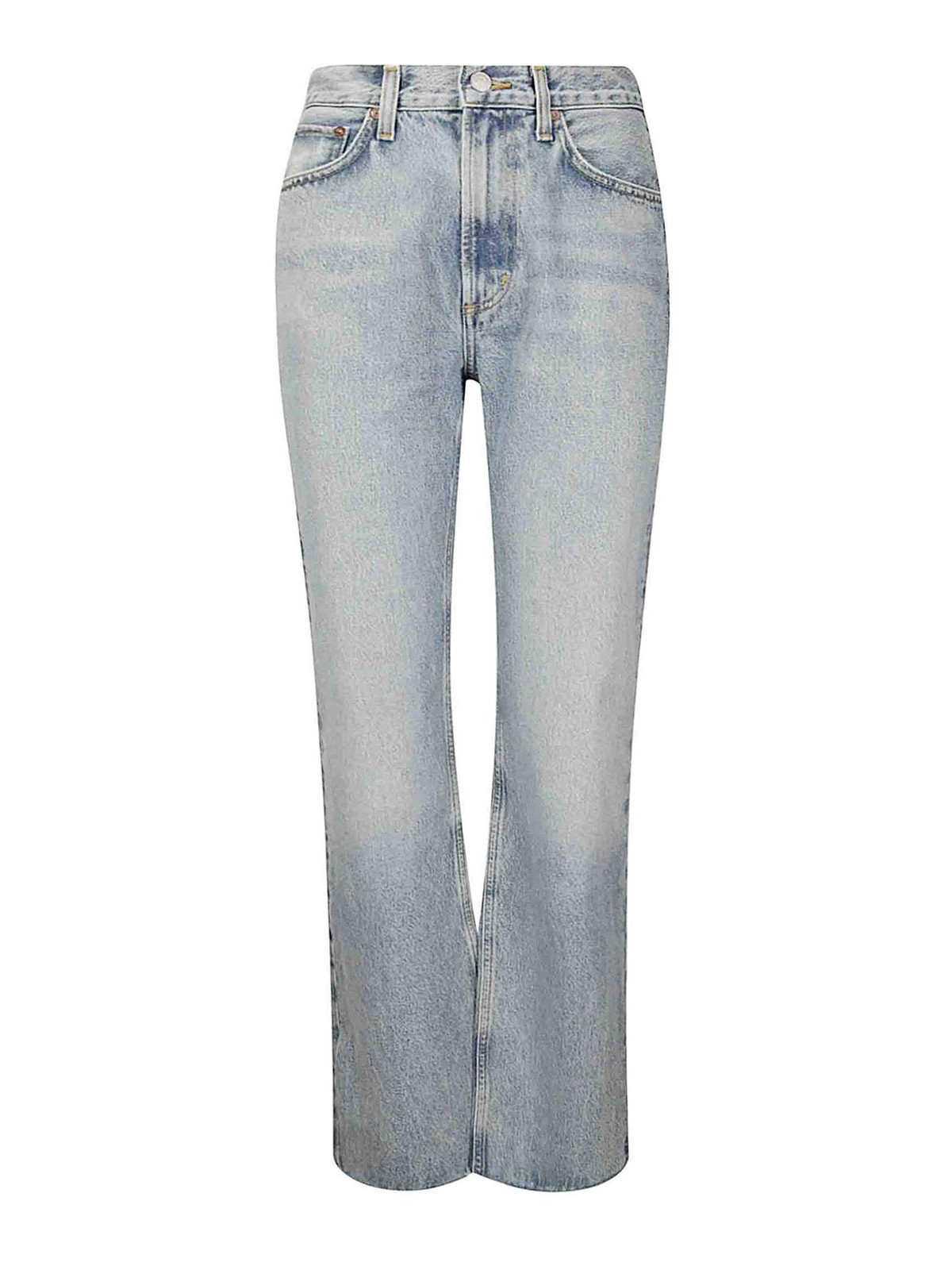Agolde Leena Mid Rise Baby Flare Jean