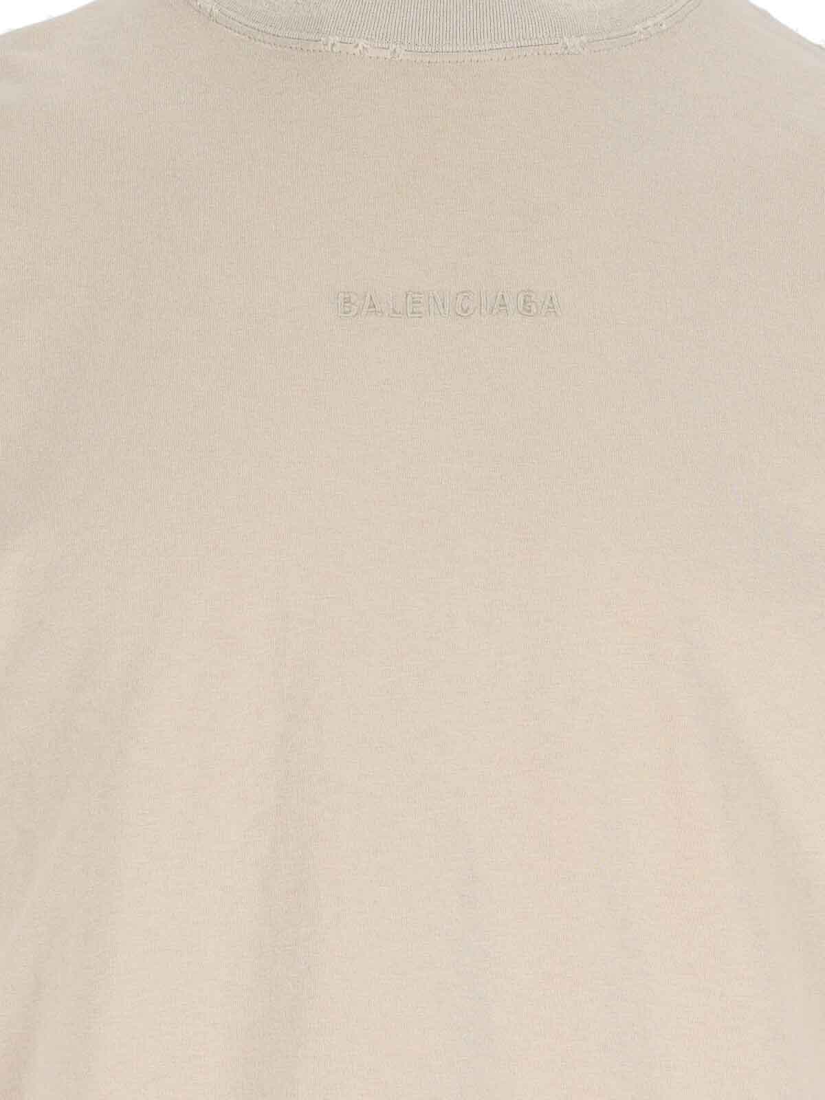Balenciaga Tシャツ - ベージュ - メンズ|764235TSVO99661