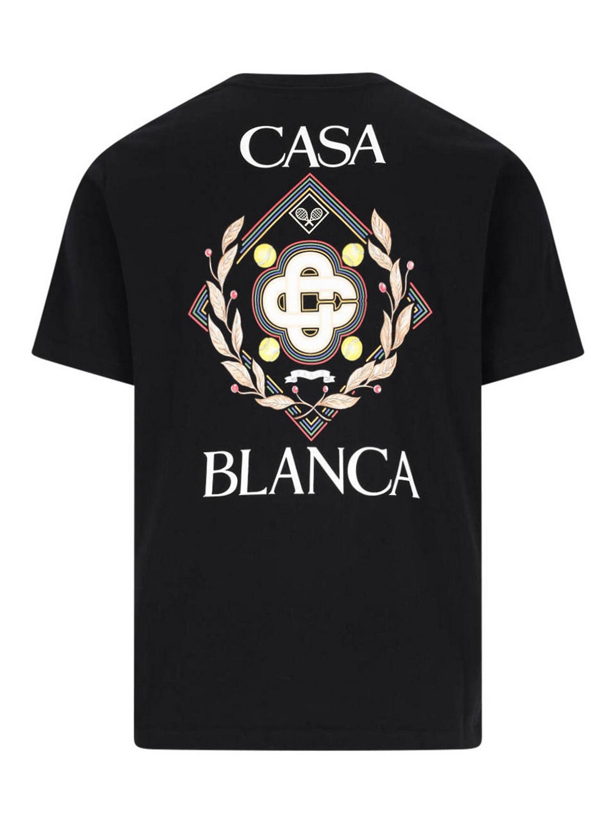 Casablanca Tシャツ - 黒 | MPF25JTS00112EXCHAMPIONSHIPDIAMOND