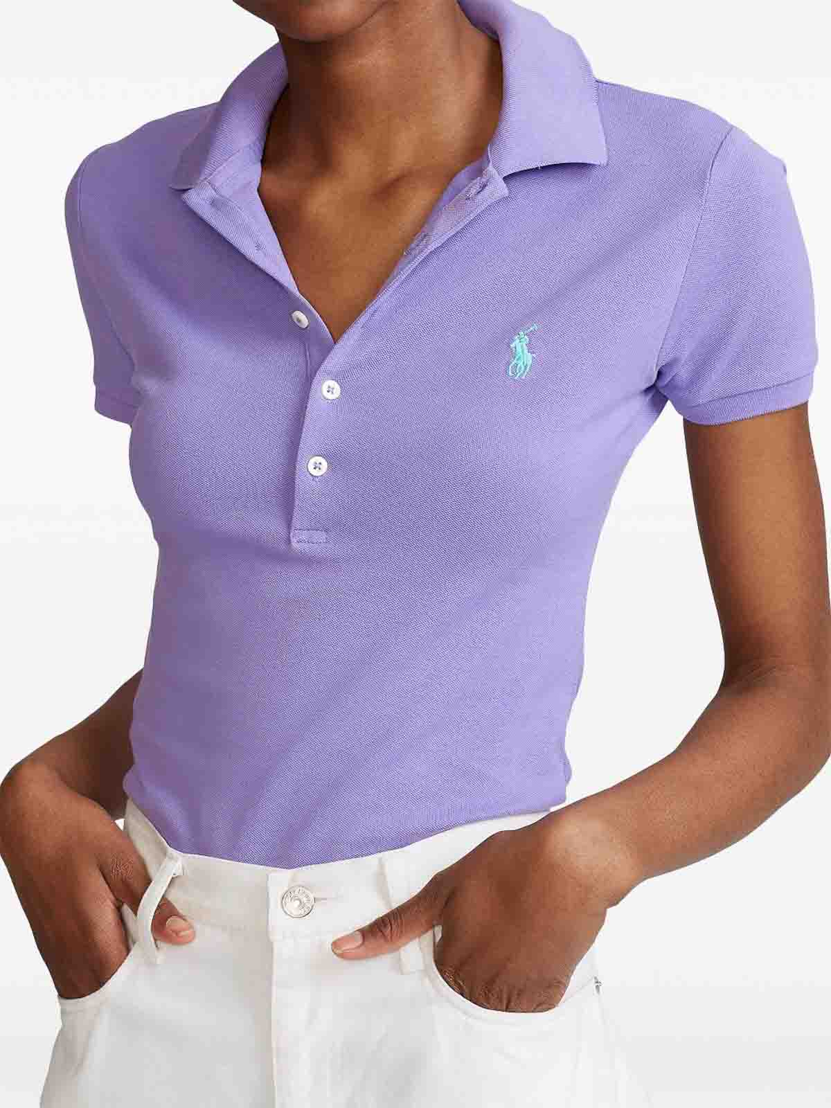 Polo Ralph Lauren ポロシャツ - ライトパープル