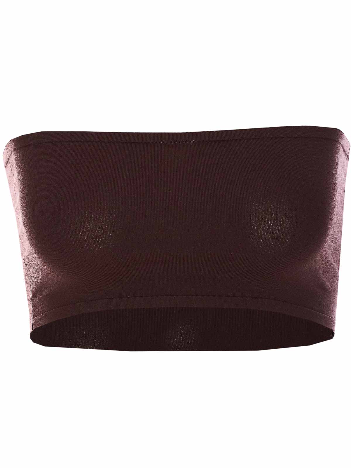 Tシャツ・カットソー ALAIA Women Tops AA9A1024M826A 719 Brown Alaïa Top - Brown - Women | AA9A1024M826A719 | thebs.com