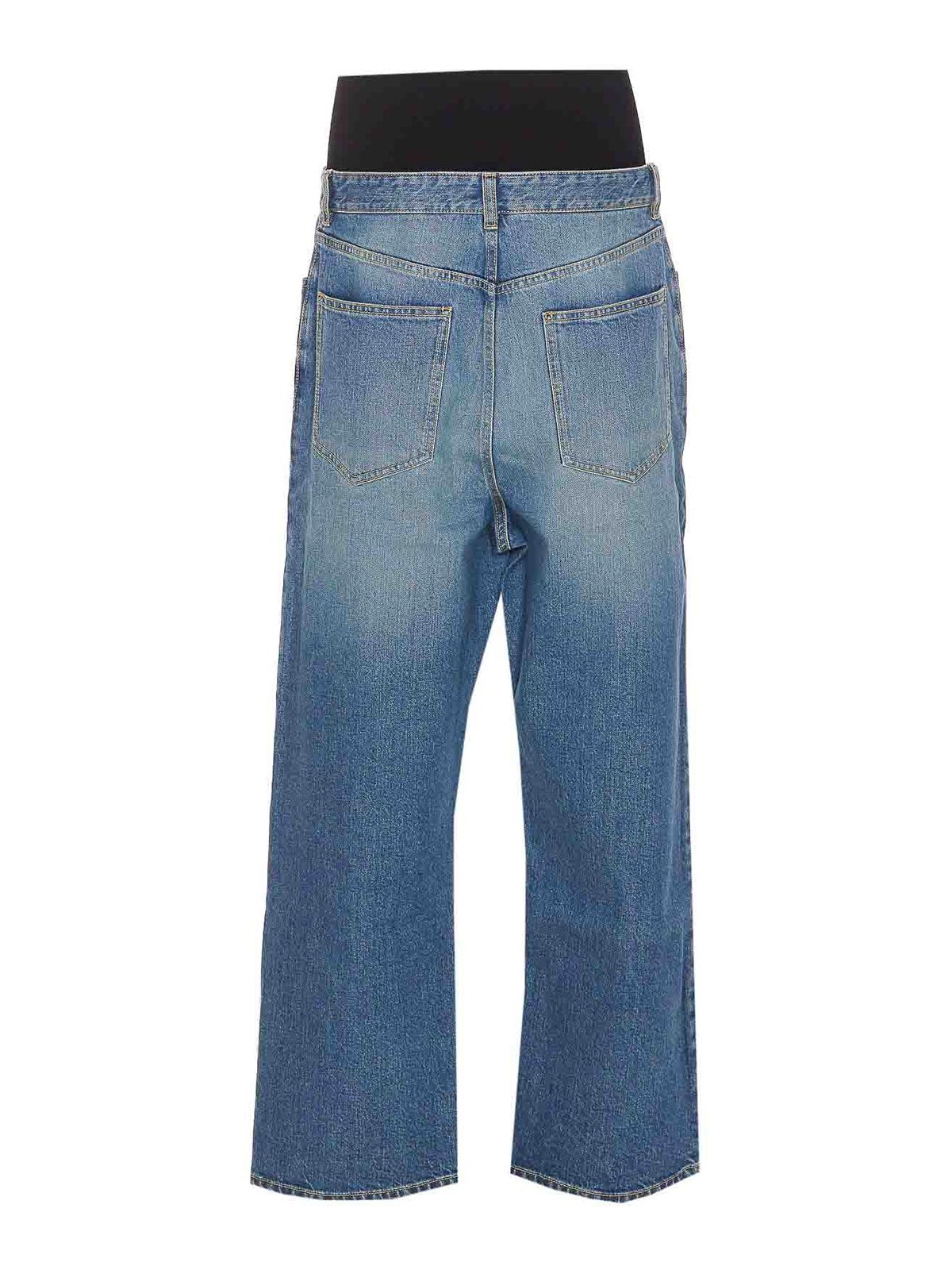 【送料&関税込】Alaia Knit Band Pants Alaïa Knit Band Pants - Blue - Women | AA9P0155T5364525