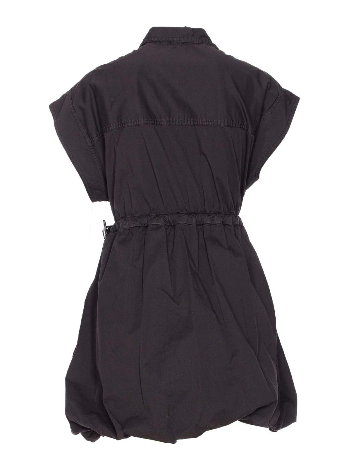 Pinko Draped Mini Dress Belted Waist