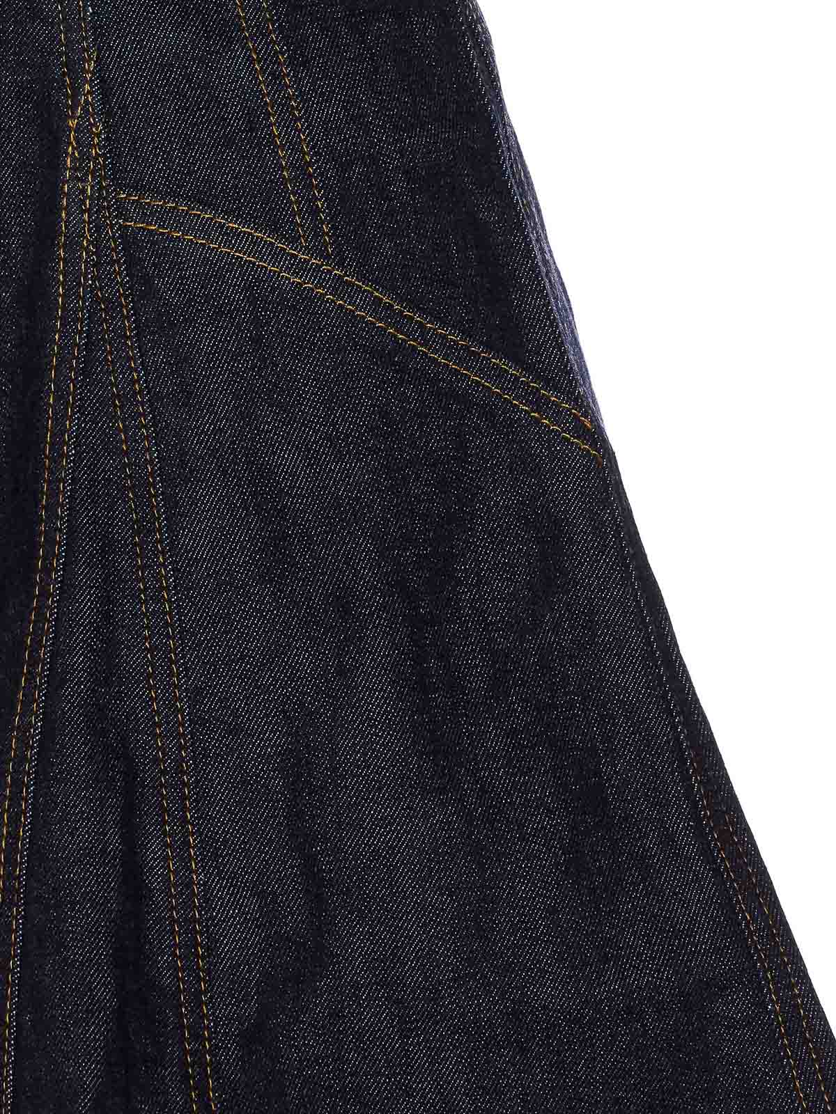 Self-portrait Denim Mini Dress
