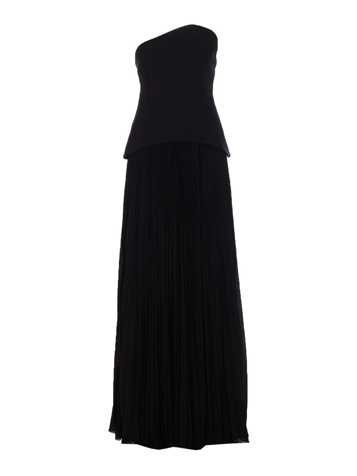 Solace London Black Britt Maxi Dress