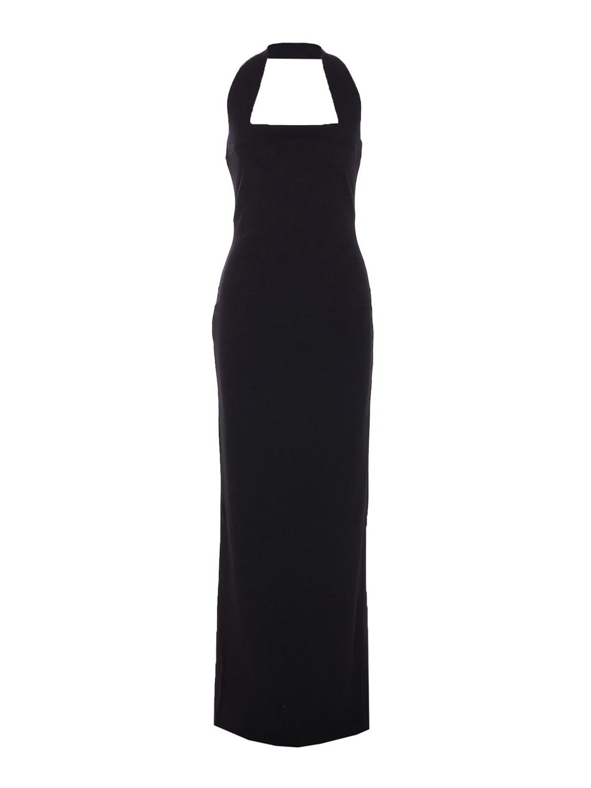 Solace London Black Liona Maxi Dress