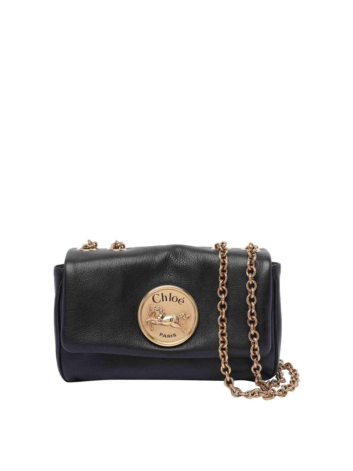 Chloé E Heritage Horse Medal Crossbody Bag
