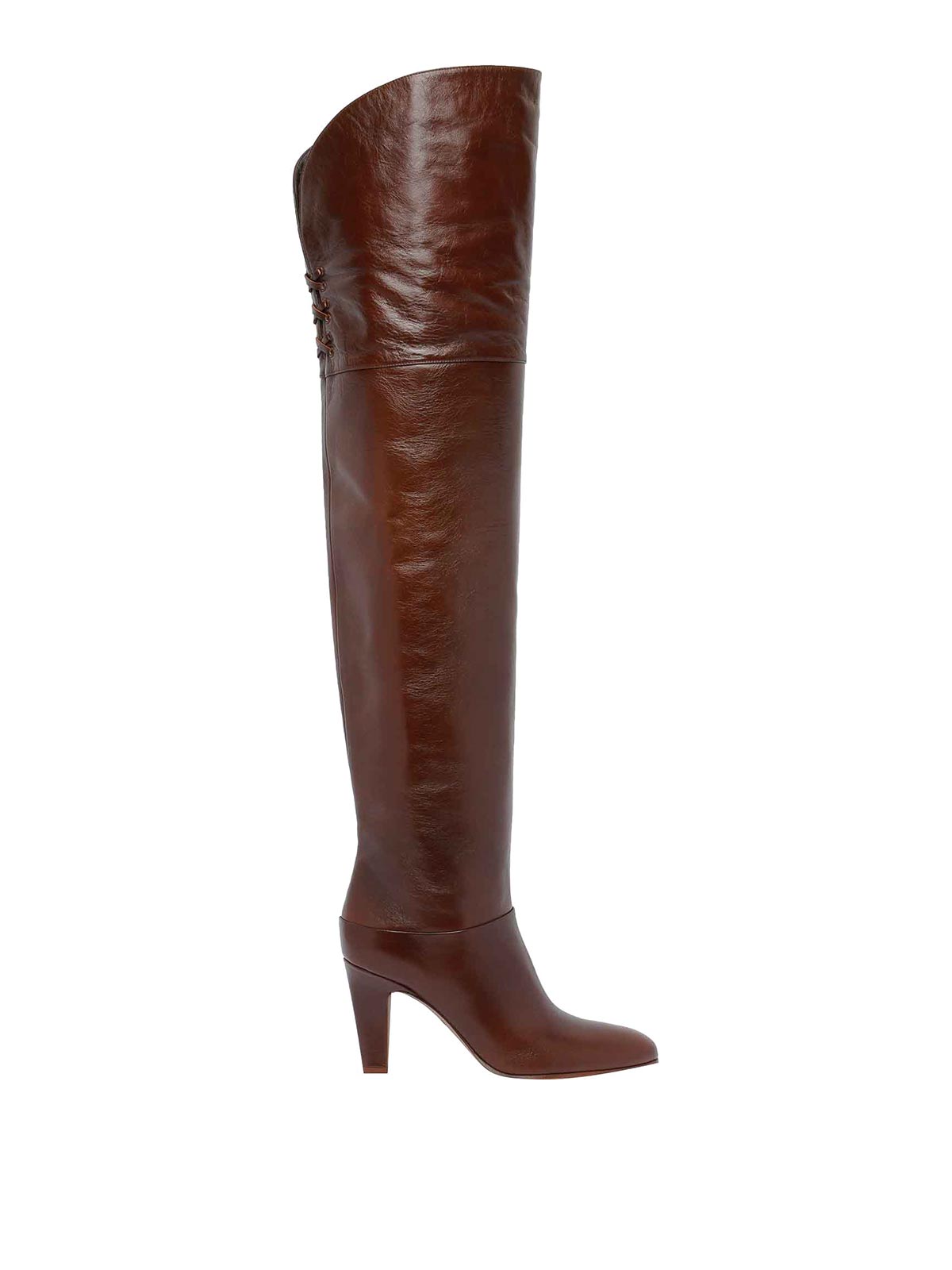 Chloé And Brown Eve Pump Boots