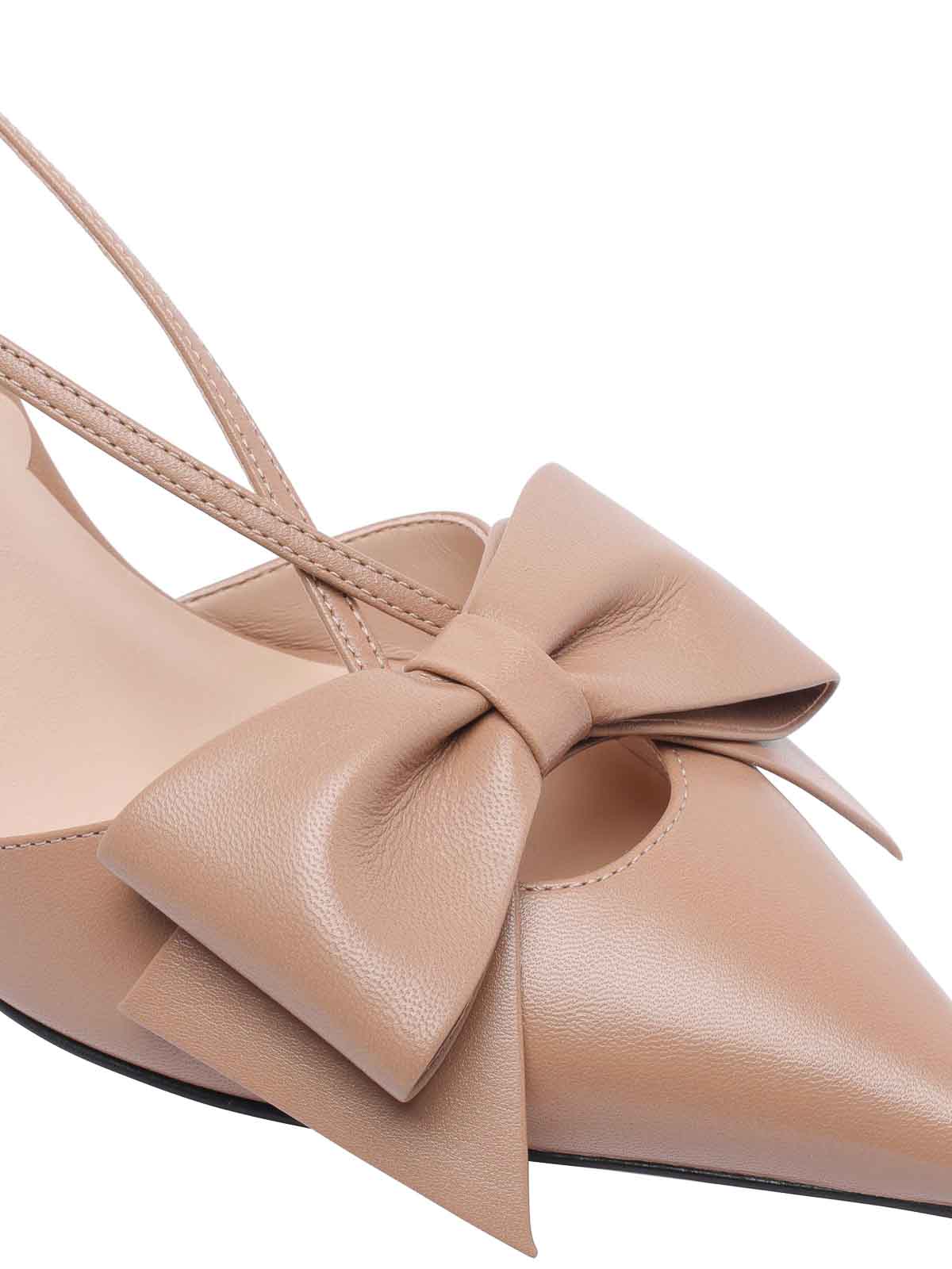サンダル・ミュール Valentino Garavani BOWBOW SLINGBACK Valentino Garavani Bowbow Slingback - Nude & Neutrals