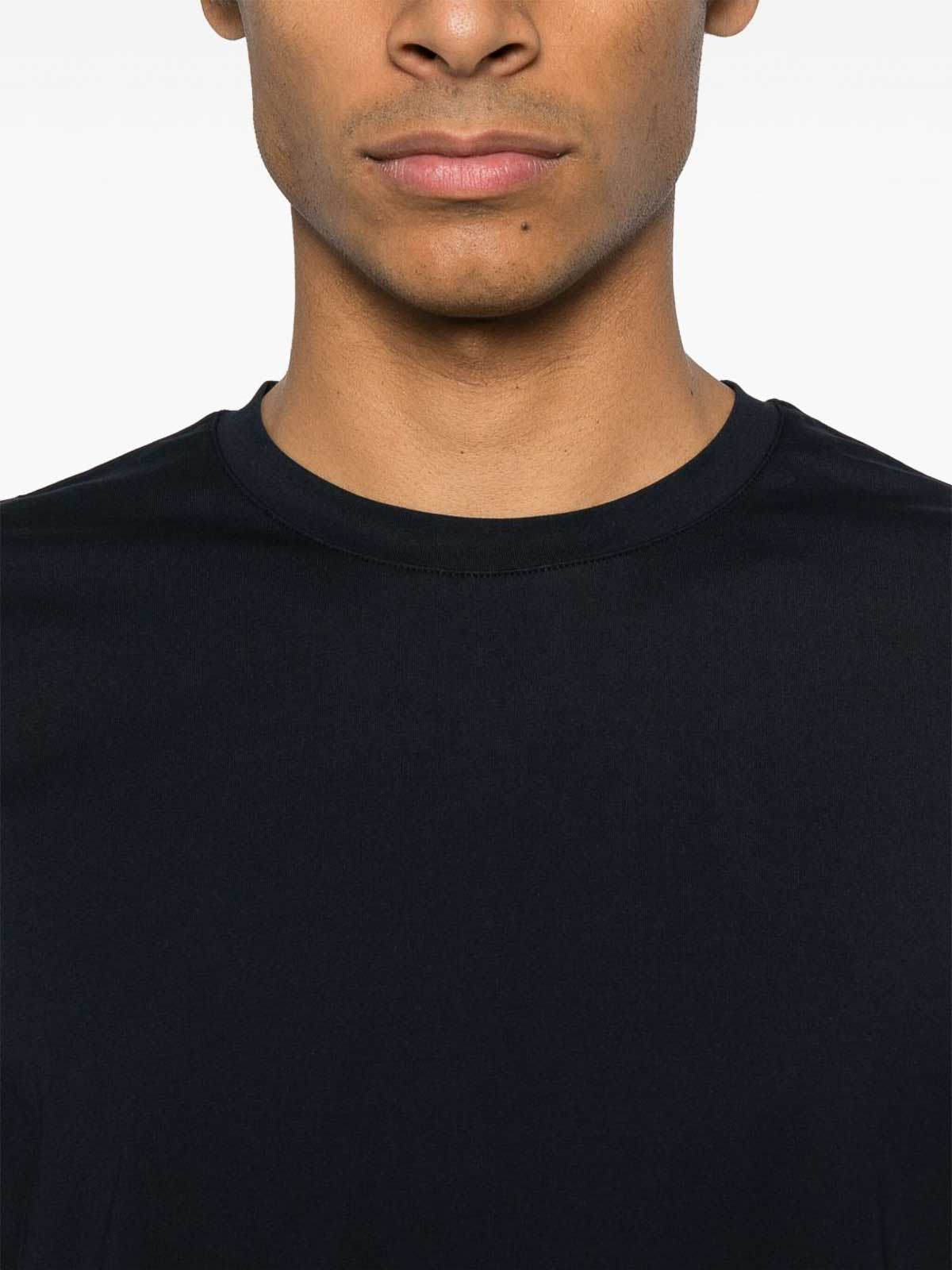 Tシャツ・カットソー PEUTEREY Men T-shirt Blue PEU512999012130 215 Peuterey Blue Cotton T-Shirt - Blue | PEU551399012247PERRAN215