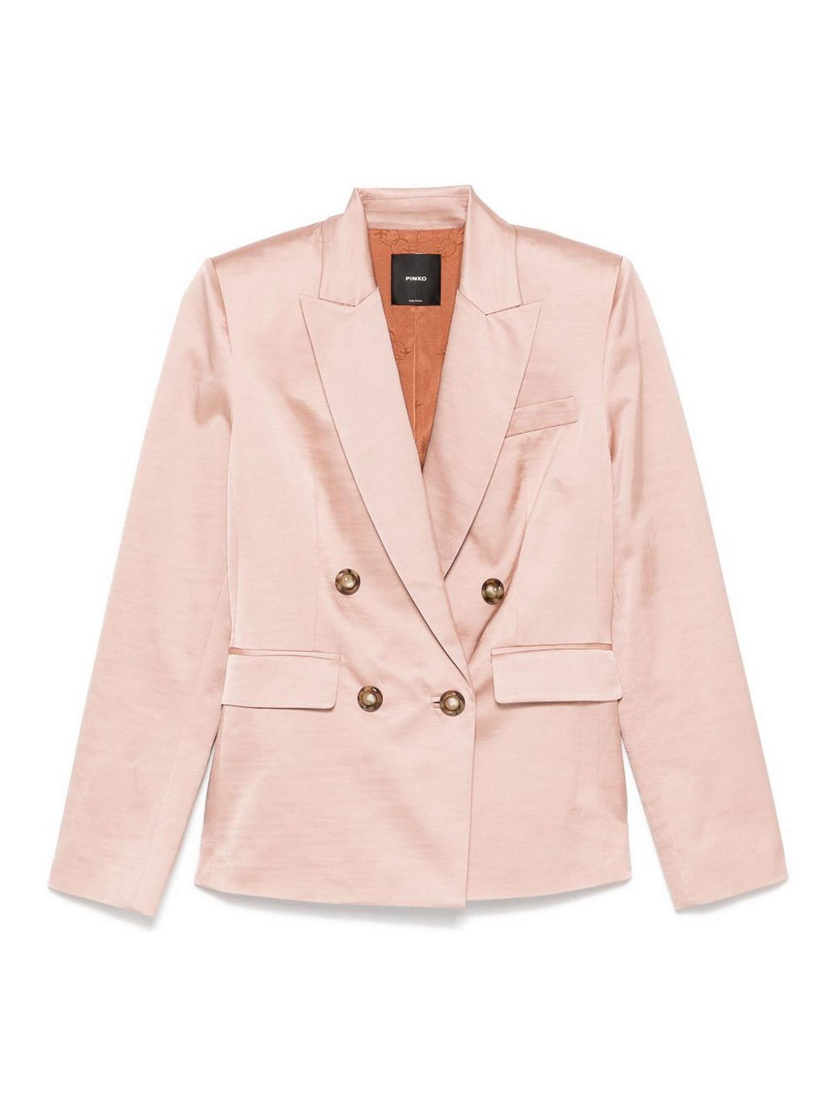 Pinko Pink  Blazer In Neutral