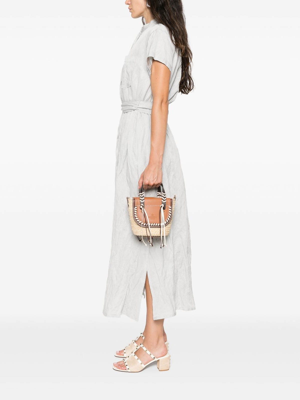 トートバッグ CUBA LAB SS25 CUBA LAB Bags.. (8056420208788 KENIA) Cuba Lab Habanera Cuoieria - Kenia Tote Bag