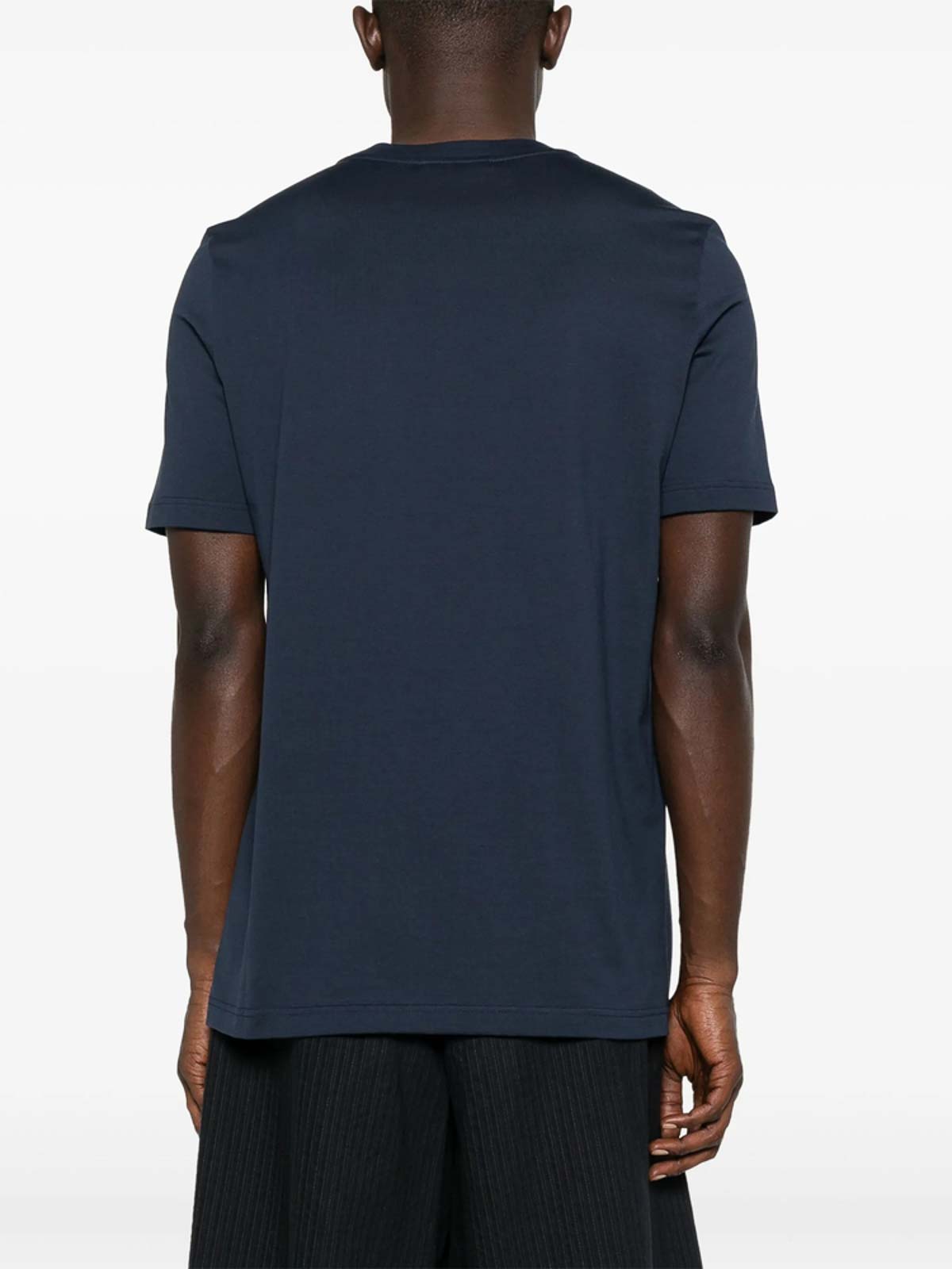 Marni T-shirt With Patch In Blue