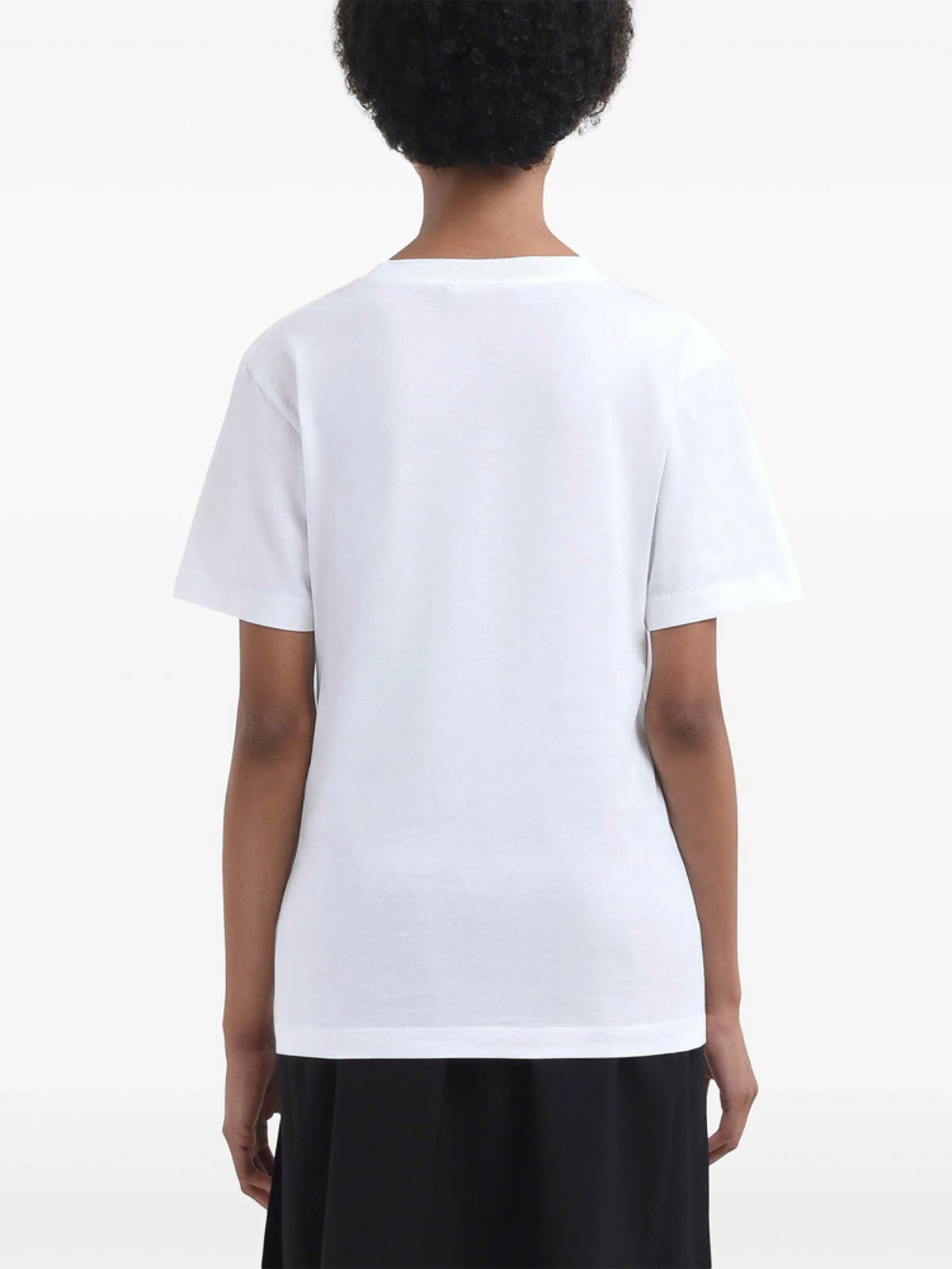 Marni Logo Short-sleeved T-shirt In White
