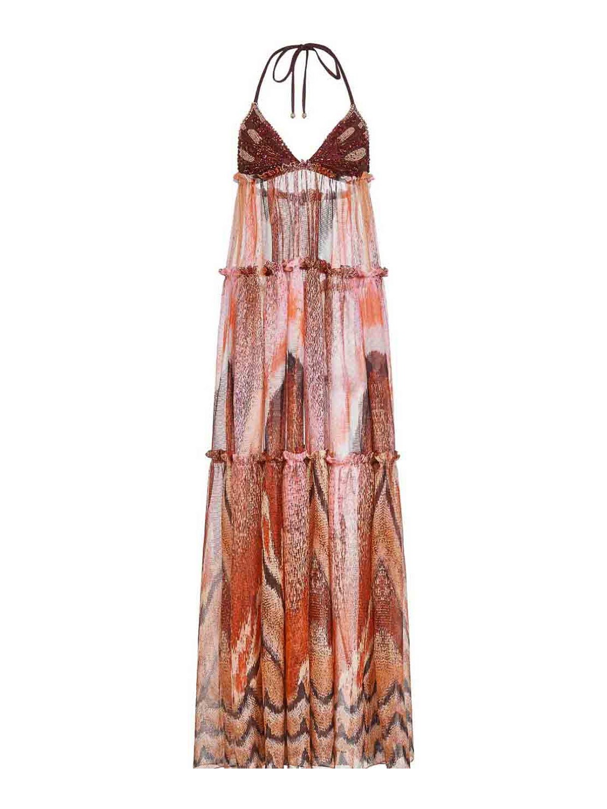 maxi dresses tropical Tropical baby doll maxi dress Ibiza lemon Ibiza lemon / Medium