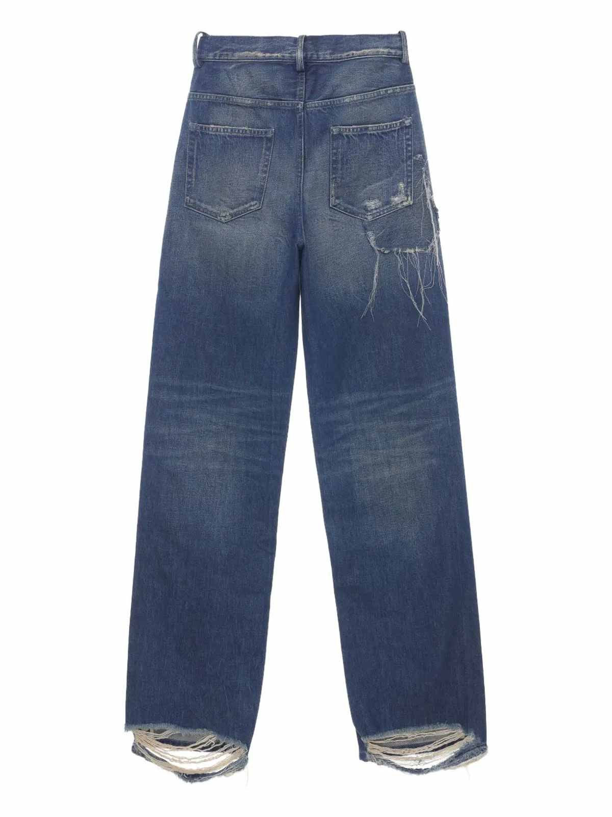 Ann Demeulemeester Claire 5-pockets Comfort Trousers In Multi