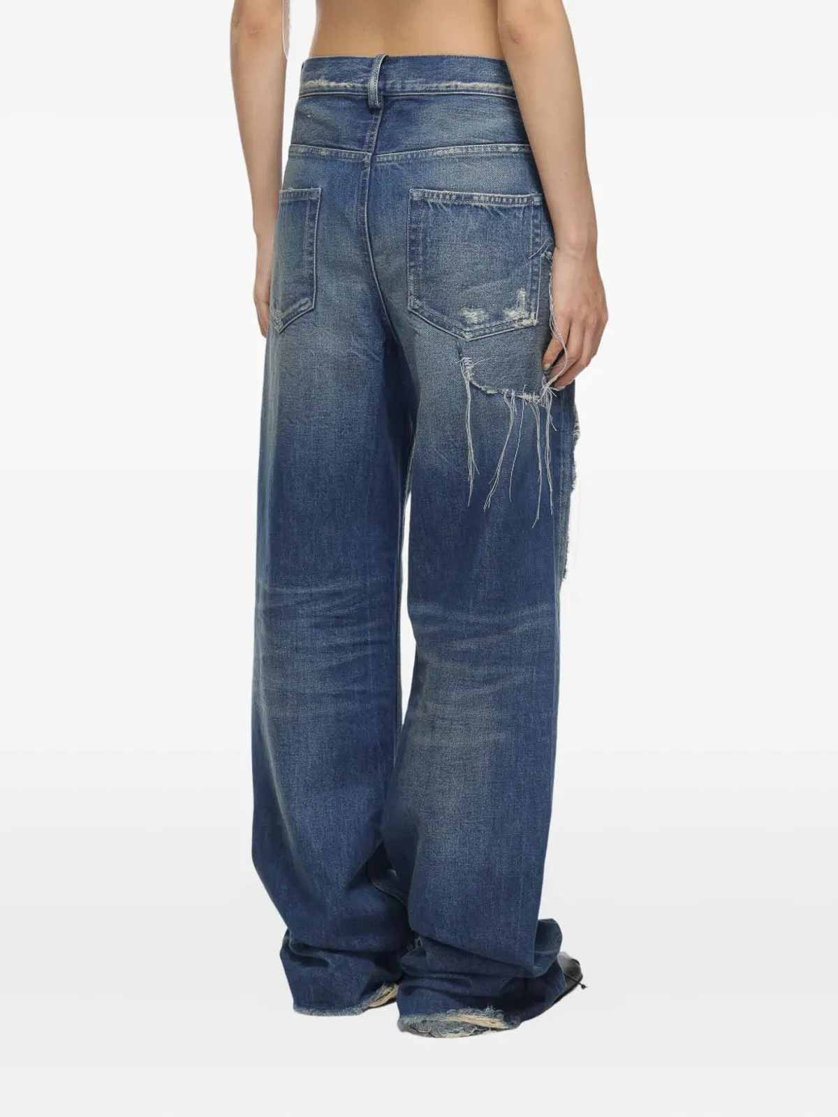Ann Demeulemeester Claire 5-pockets Comfort Trousers In Multi