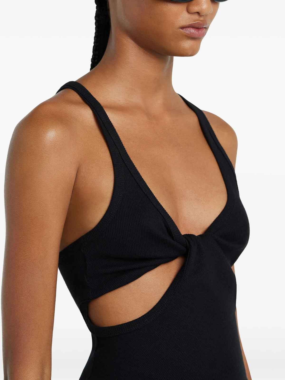 Courrèges 90s Tank Top In Black