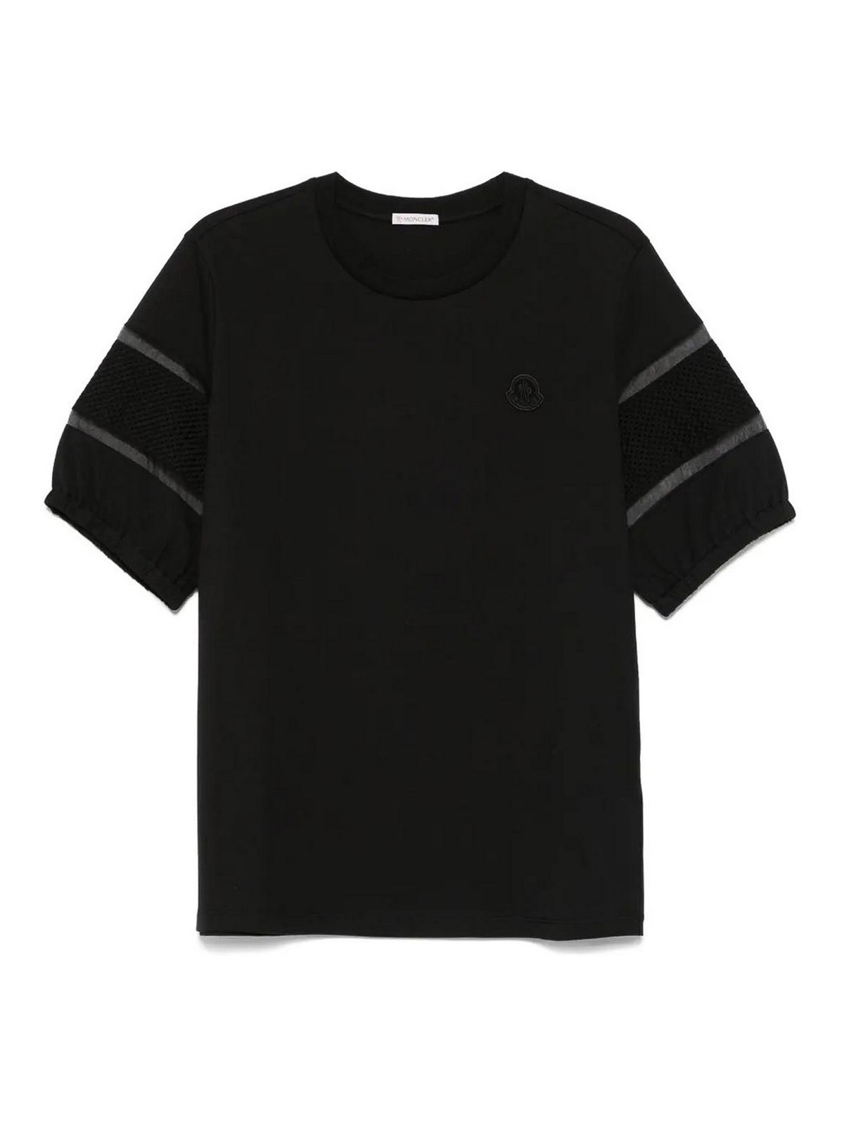 Moncler Ss T-shirt In Black