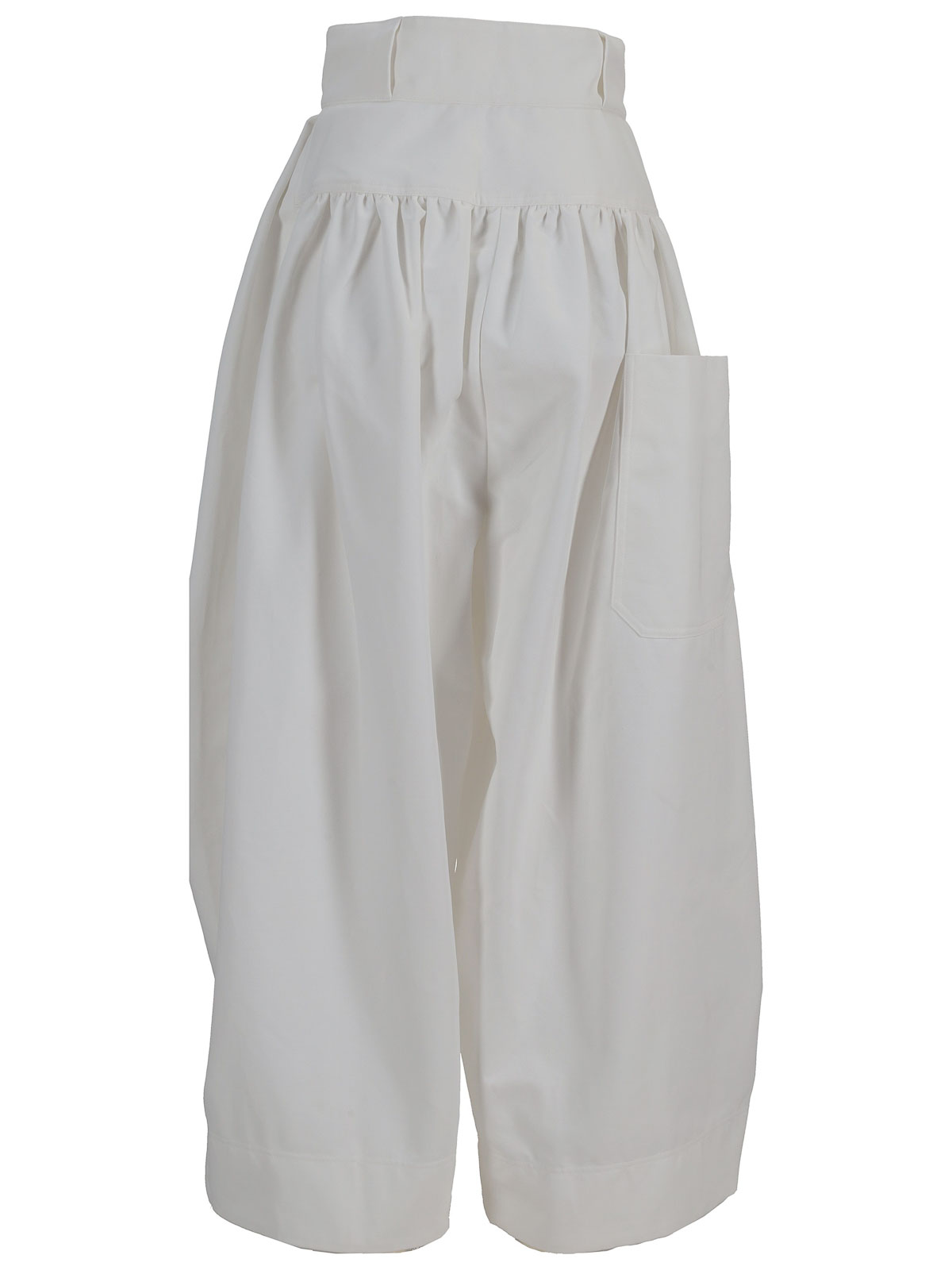 Niccolò Pasqualetti Montage Trousers - Cotton Twill In White