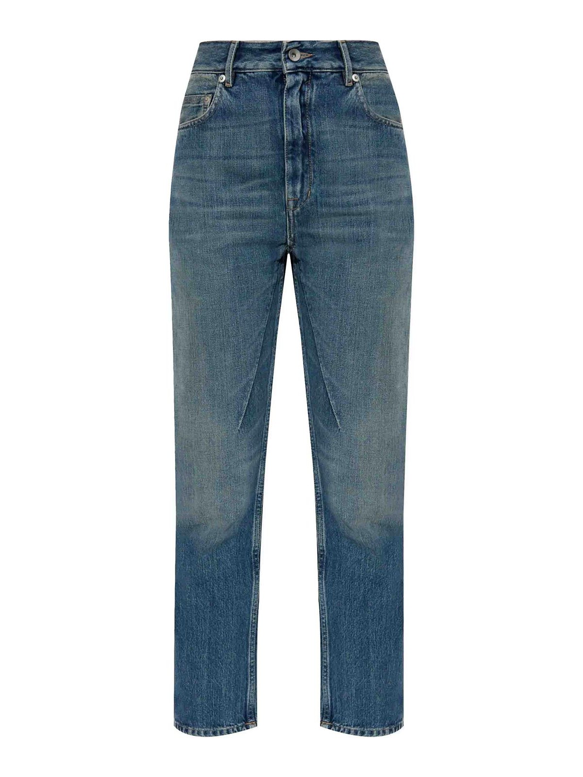 Rick Owens Drkshdw Straight-leg Jeans In Blue