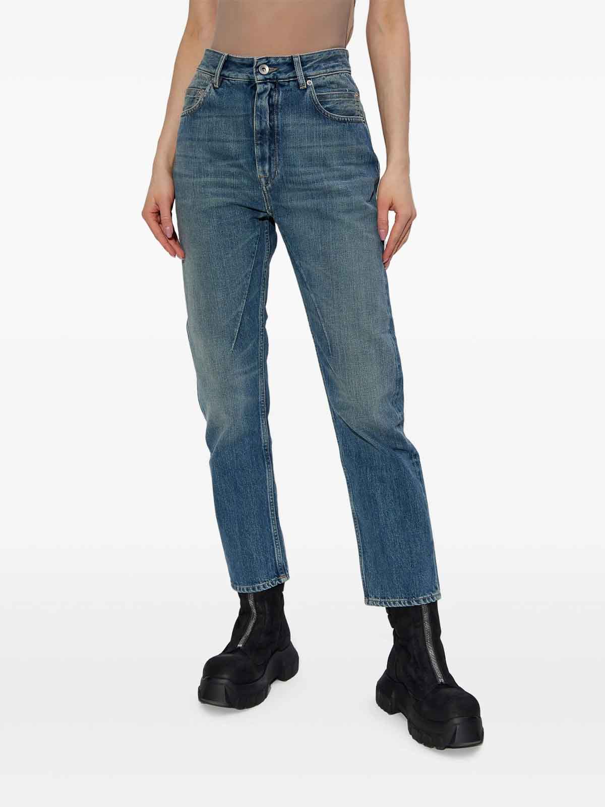 Rick Owens Drkshdw Straight-leg Jeans In Blue
