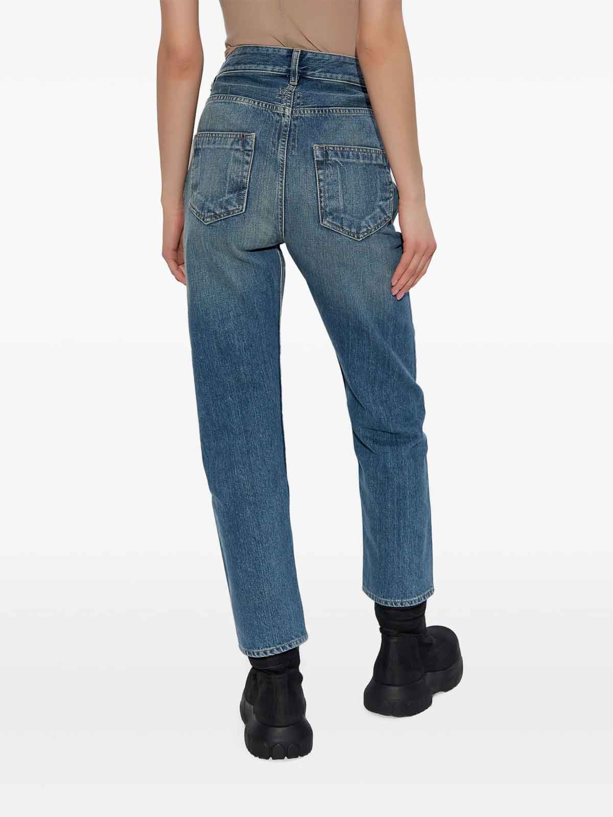 Rick Owens Drkshdw Straight-leg Jeans In Blue