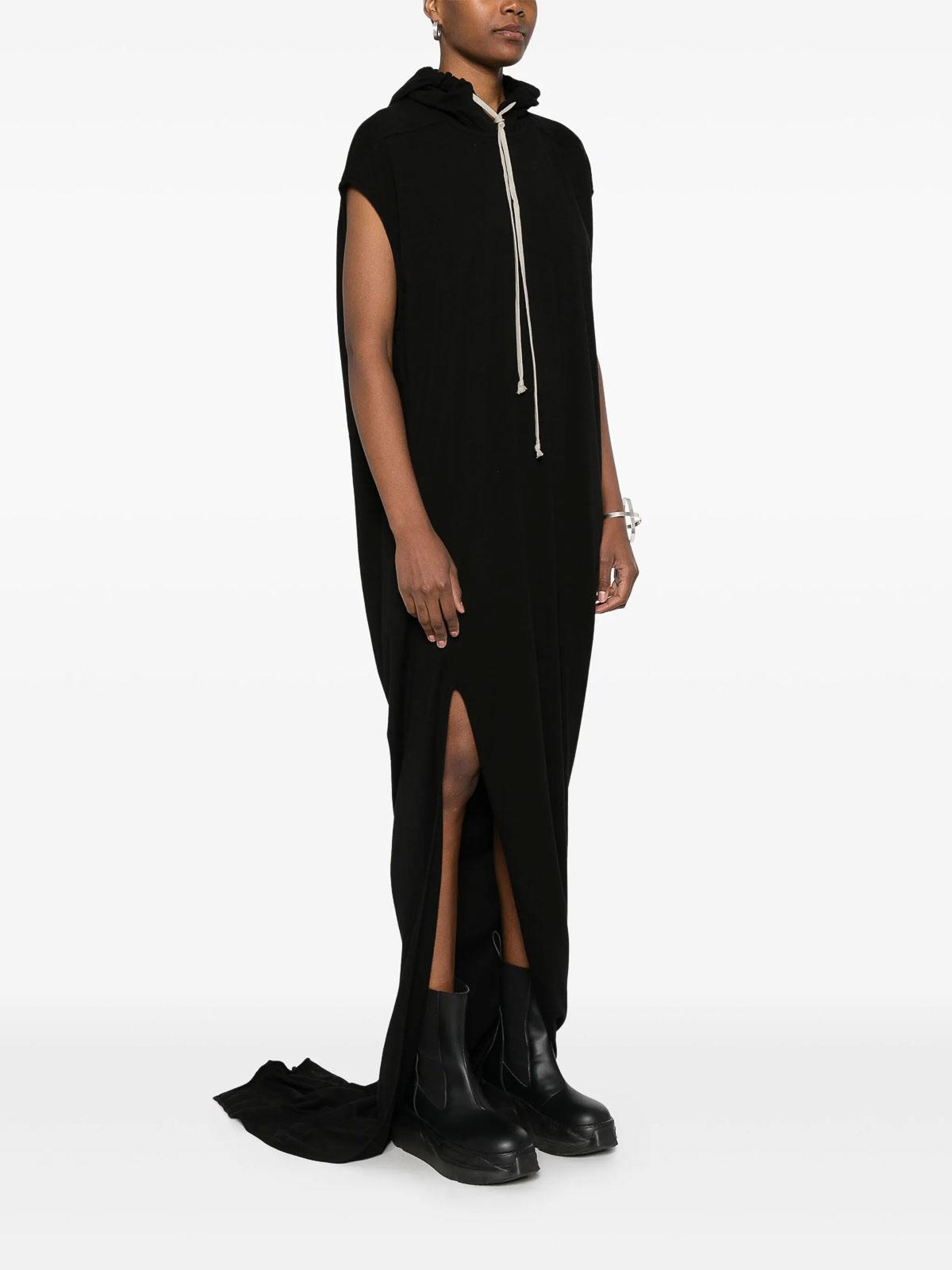 Rick Owens Edfu T Maxi Dress In Black