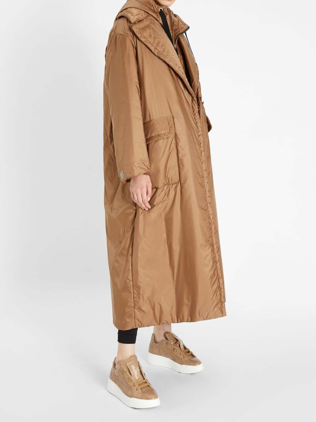 Max Mara The Cube Canvas Travel Sweatshirt In Brown