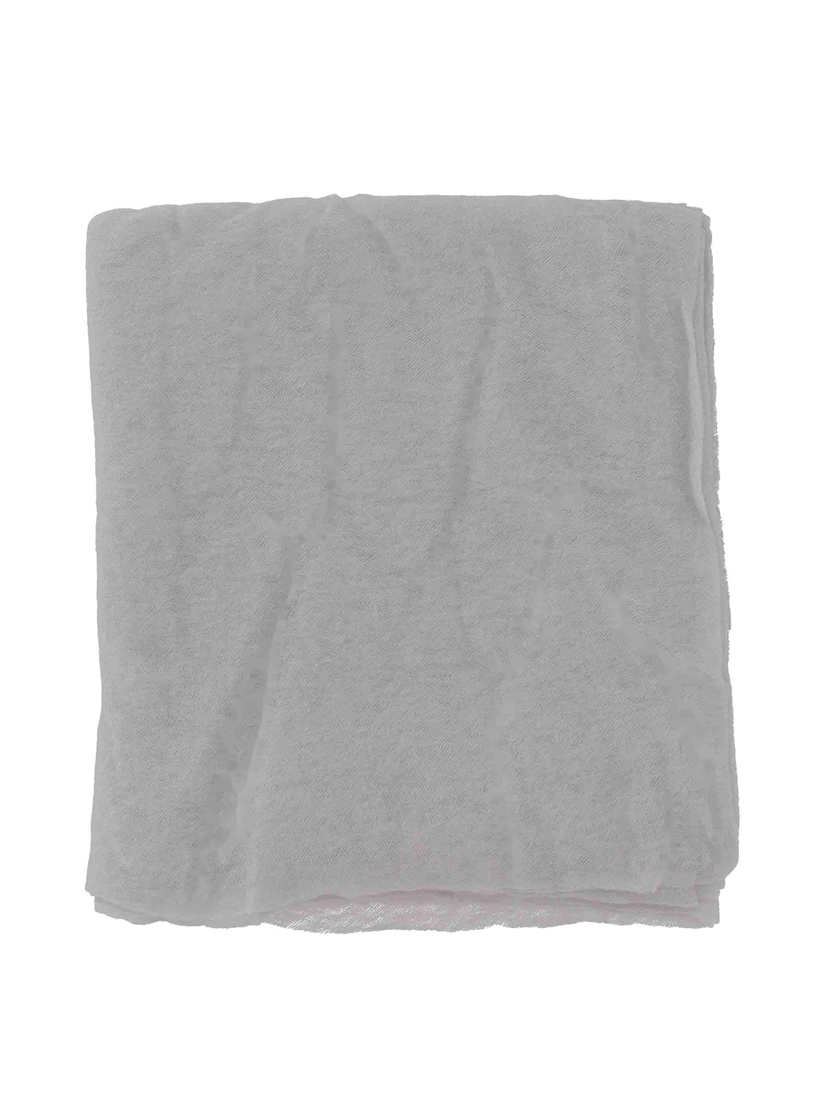 Botto Giuseppe Fine Knit Cashmere Scarf In Blue