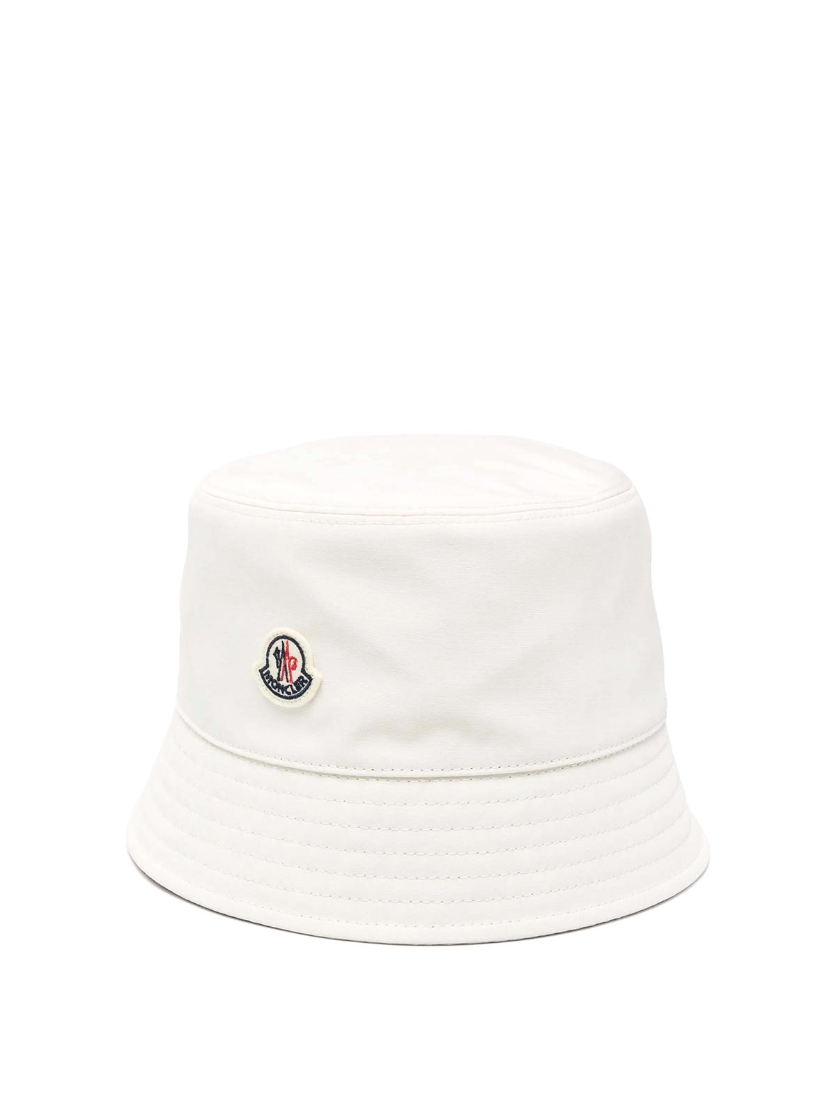 Moncler Cotton Bucket Hat In White