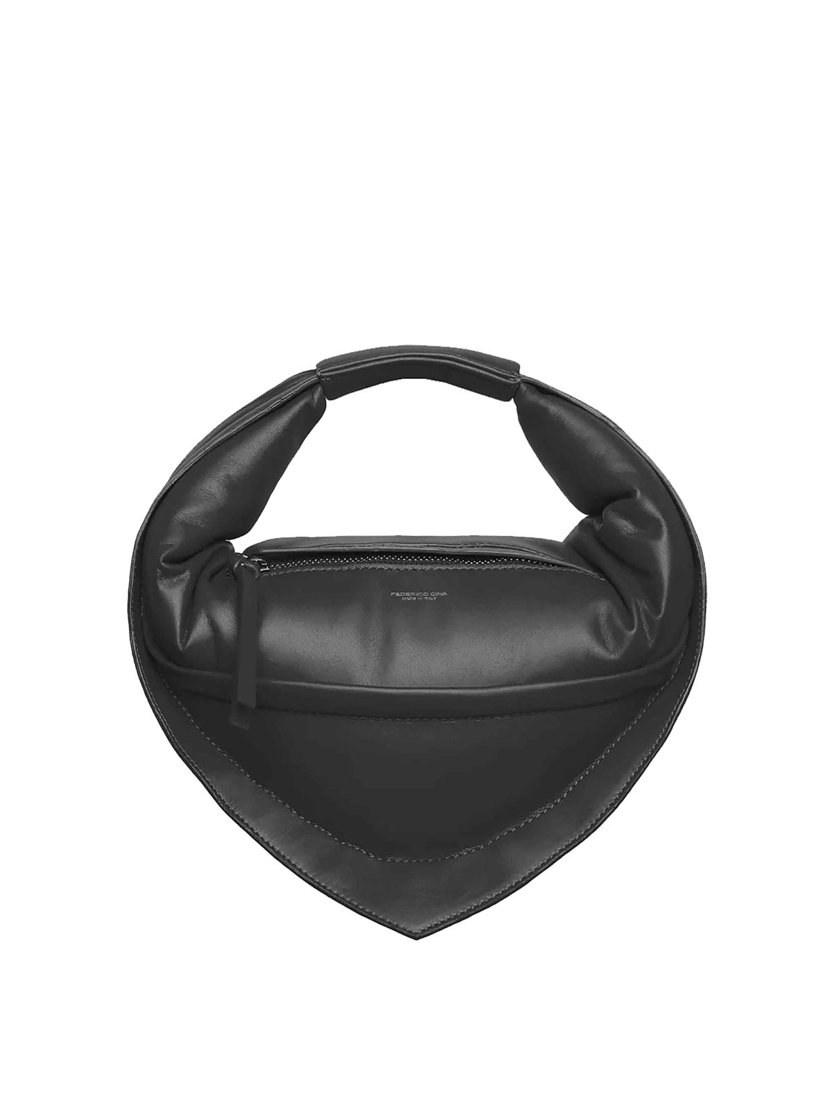 Federico Cina Midi Tortellino Tote Bag In Black