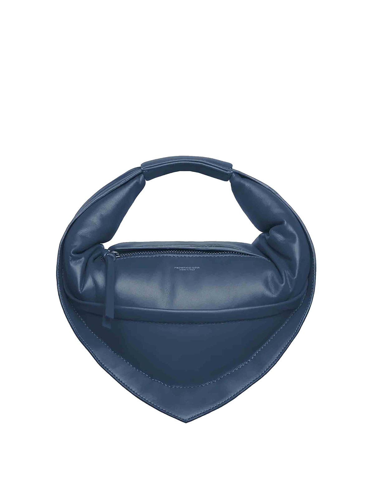 Federico Cina Midi Tortellino Tote Bag In Blue