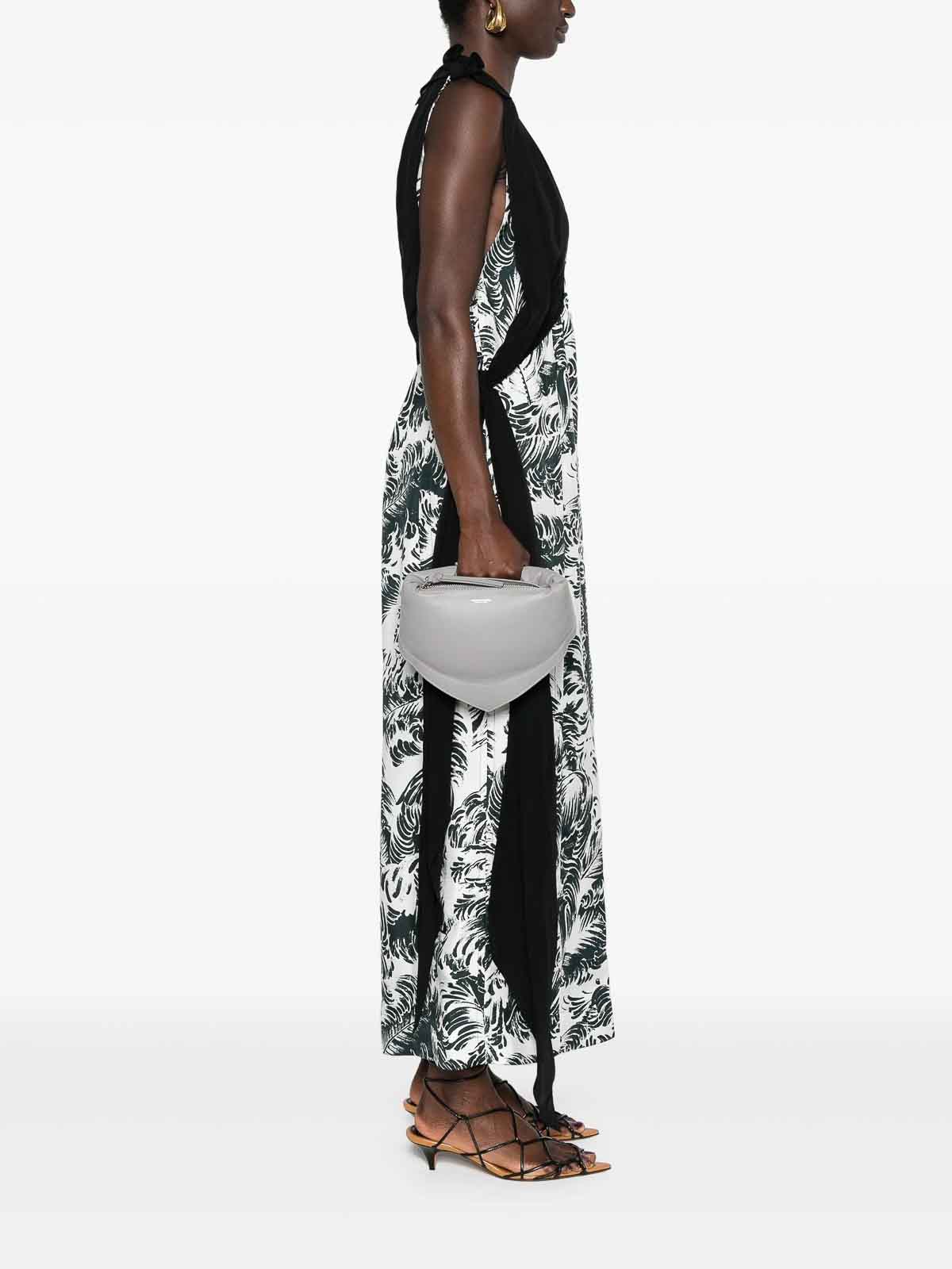 Federico Cina Mini Tortellino Tote Bag In Gray