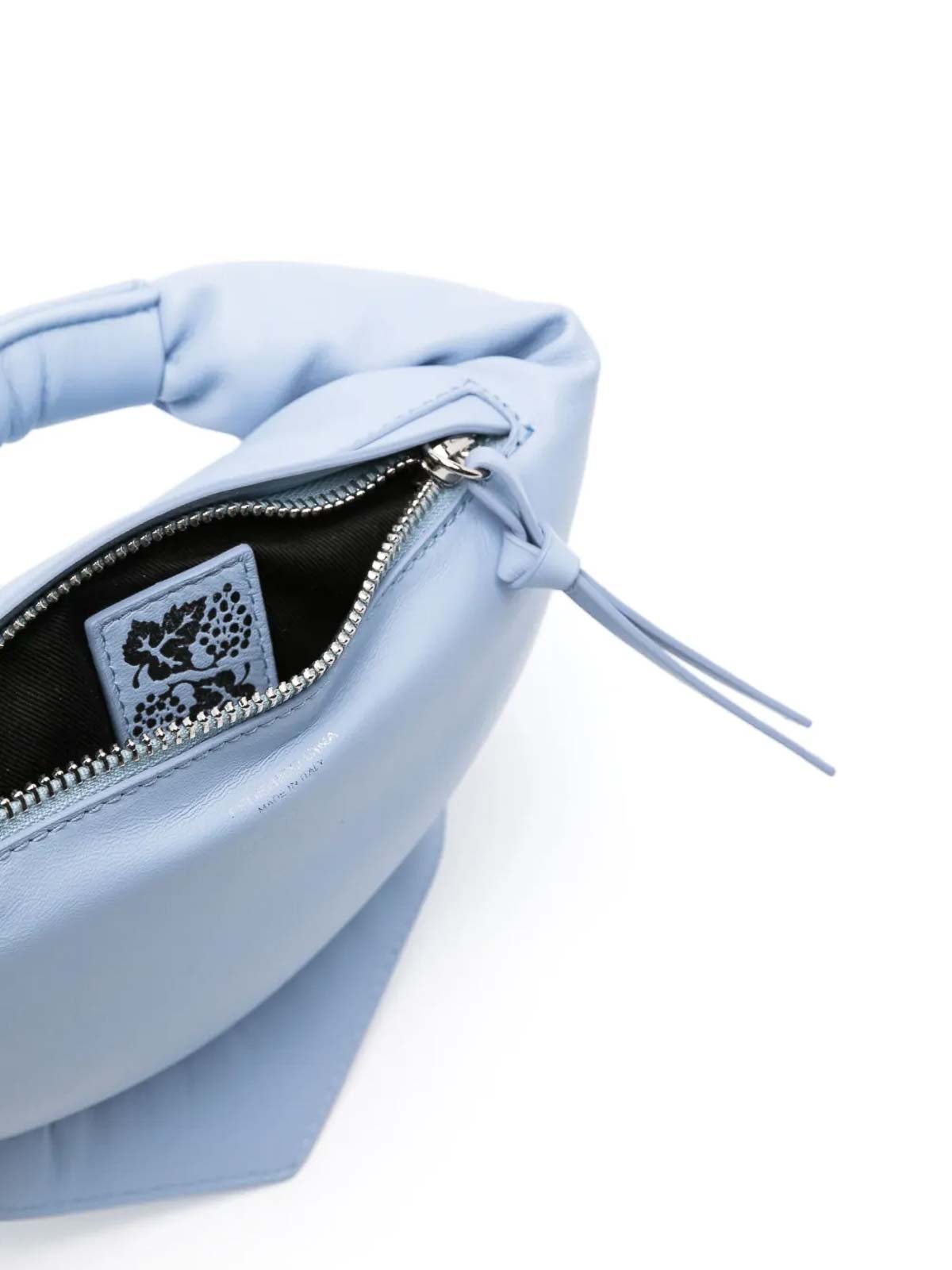 Federico Cina Mini Tortellino Tote Bag In Blue