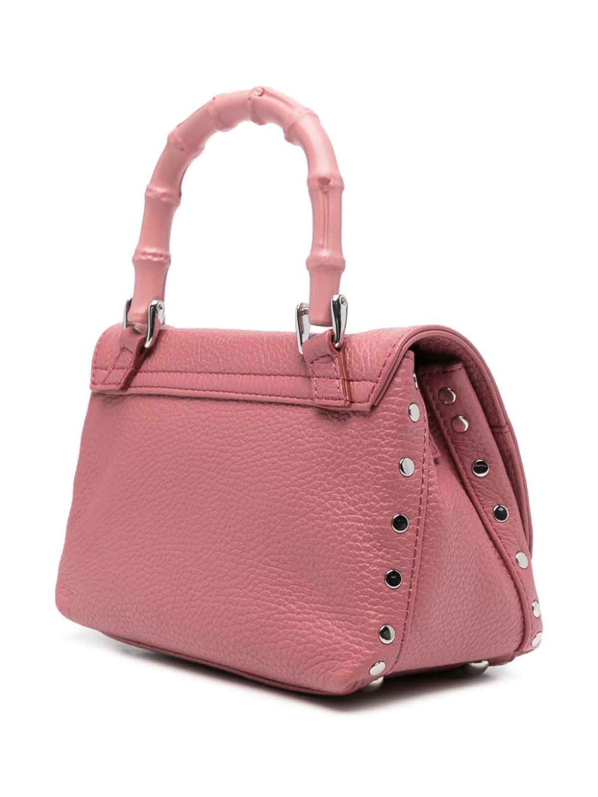 トートバッグ ZANELLATO POSTINA - Daily Baby bag with bamboo handle Zanellato Postina - Daily Baby Bag With Bamboo Handle In