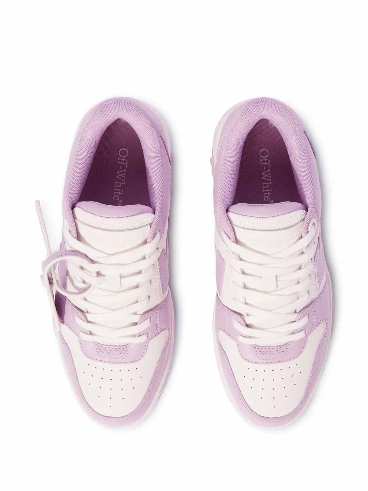 Off-white Out Of Office Sneakers In Purple