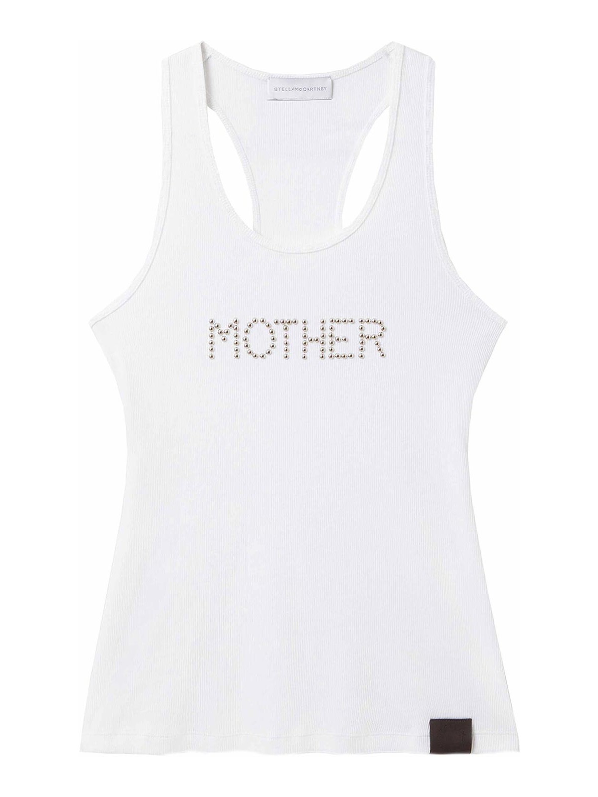 Stella Mccartney Top Mother With Studs In White