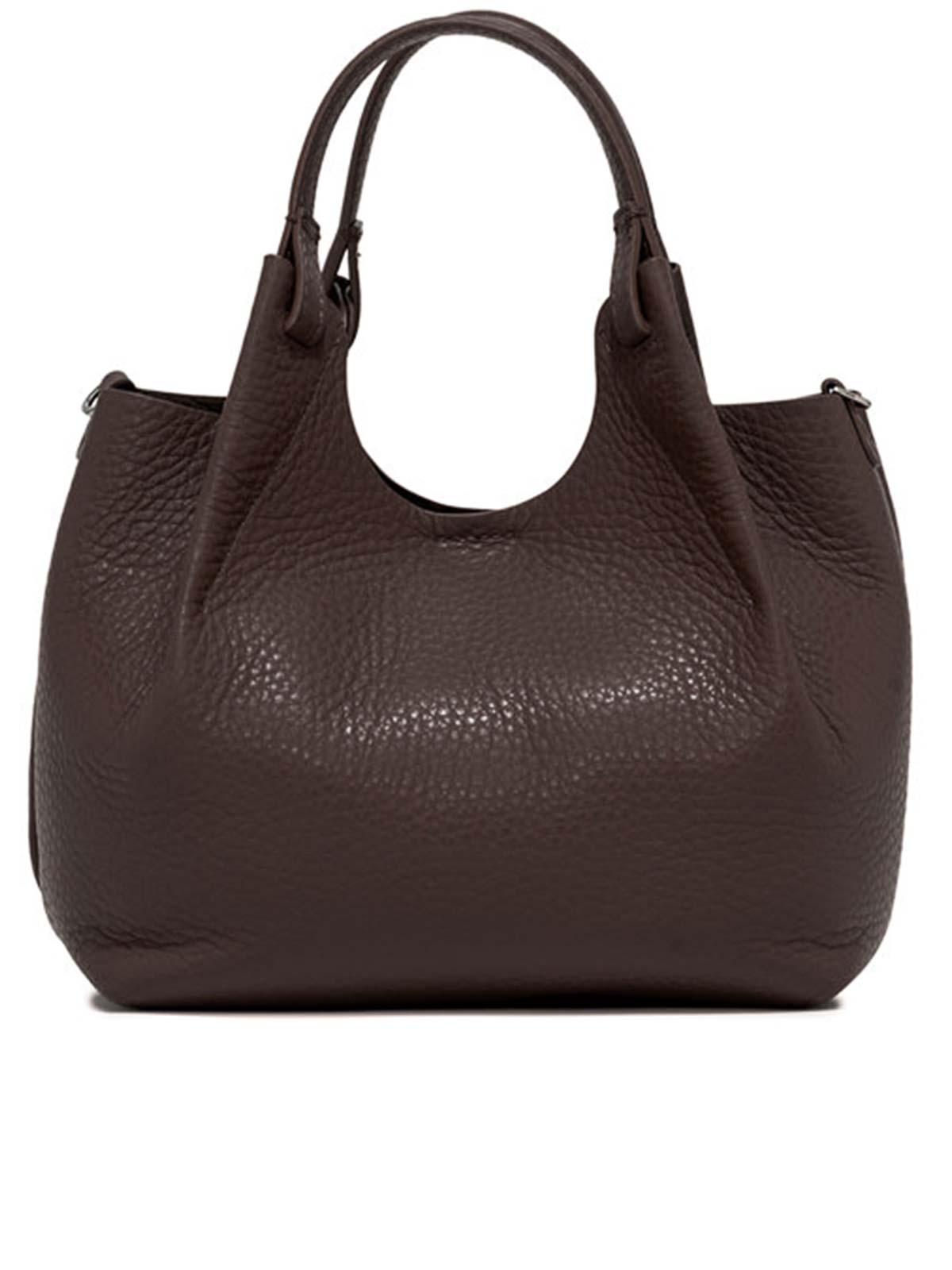 Gianni Chiarini Dua Leather Tote Bag In Black