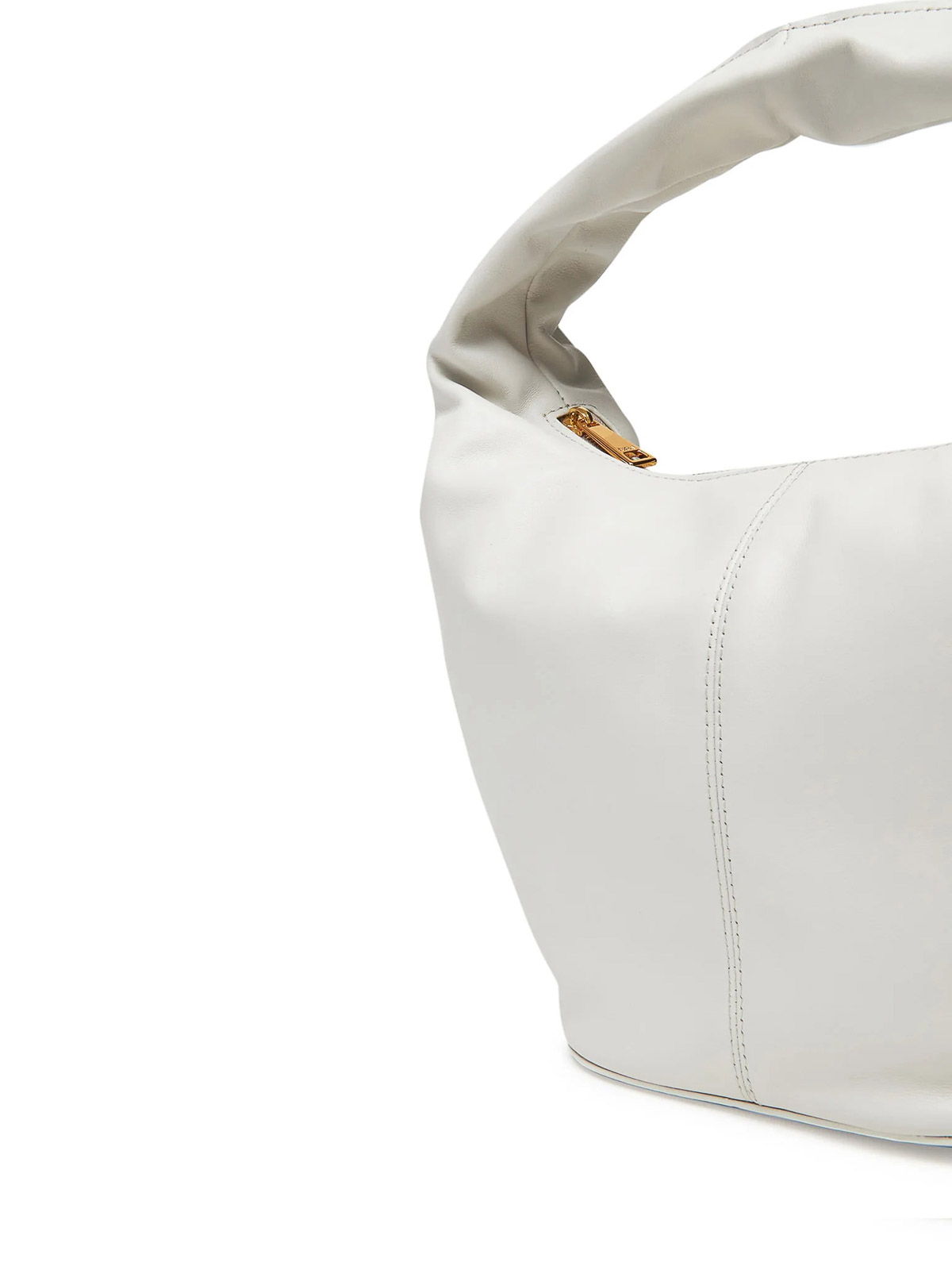 Furla Ring Mini Hobo In White