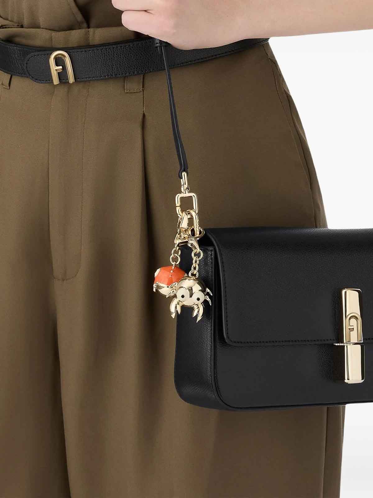 Furla Iride S Crossbody In Black