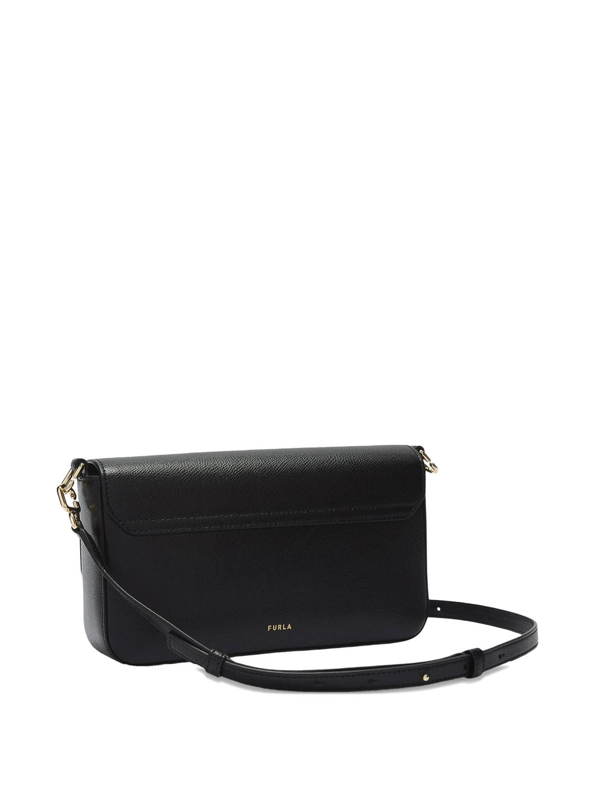 Furla Iride S Crossbody In Black