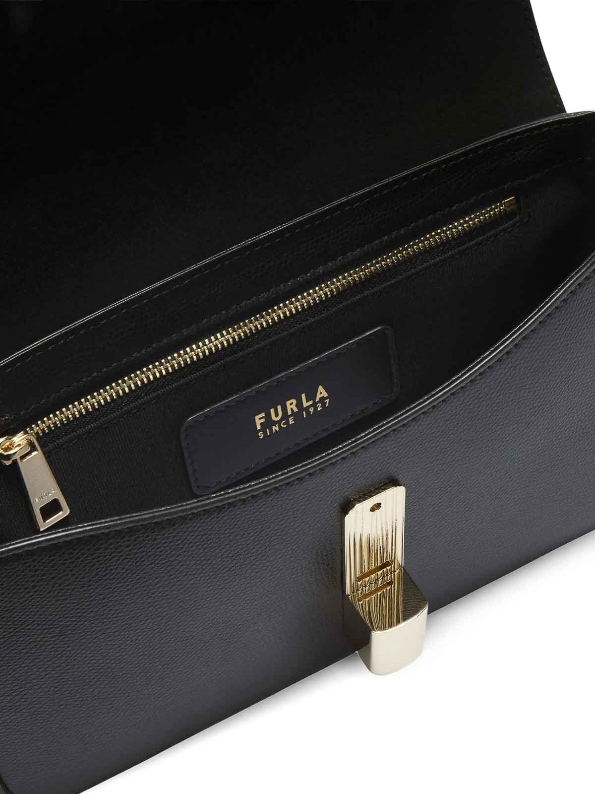 Furla Iride S Crossbody In Black