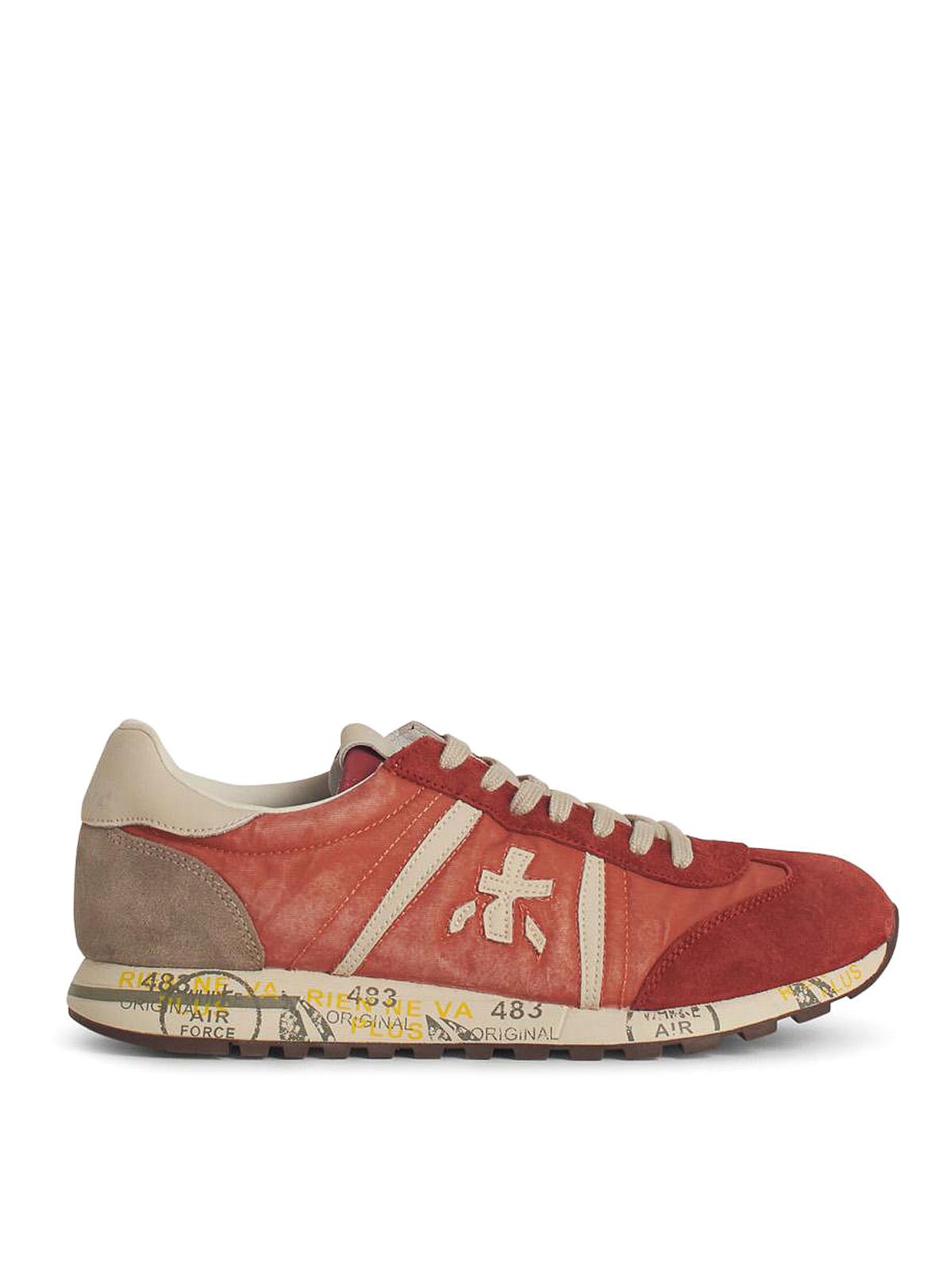 スニーカー PREMIATA Men Sneakers LUCY7257 Red Premiata Sneakers Rosso - Red - Men | LUCYVAR7257 | thebs.com