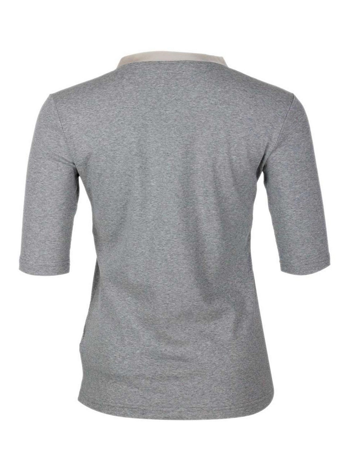 Fabiana Filippi T-shirt Grey In Gray