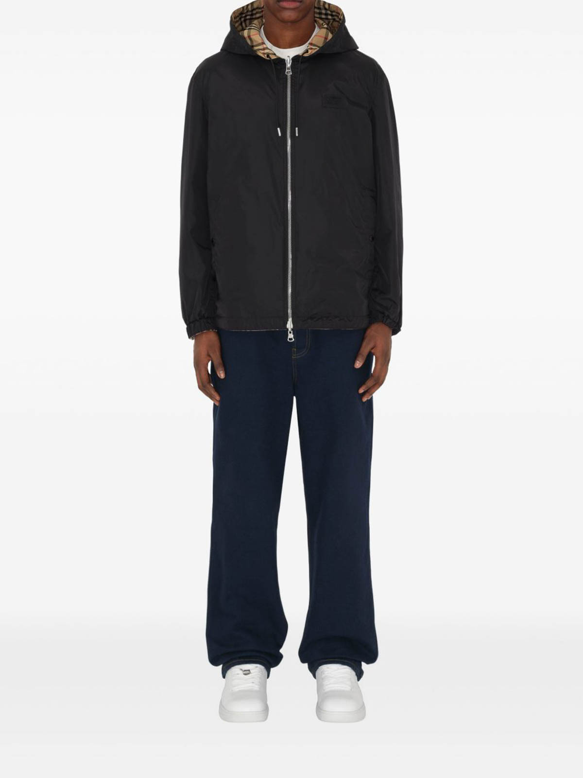 Burberry Coat - Black - Men | 8110371 | Shop online at THEBS