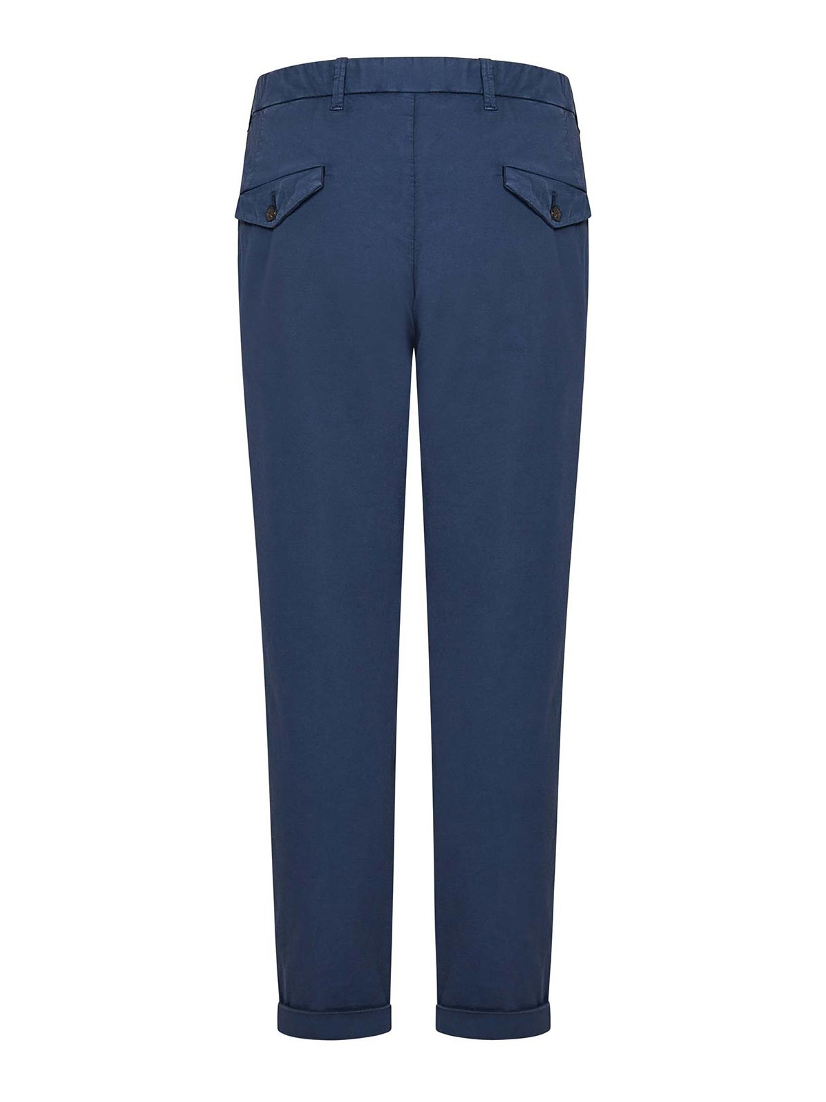 Handpicked Udine Majolica Regular-fit Trousers In Blue