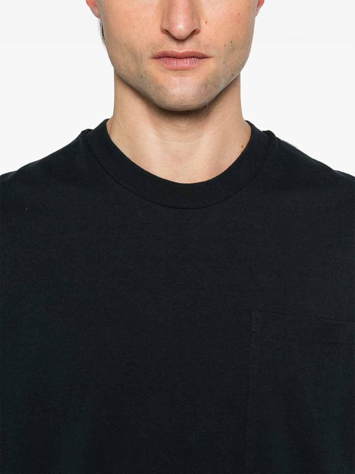 Jil Sander Black Cotton T-shirt In Black