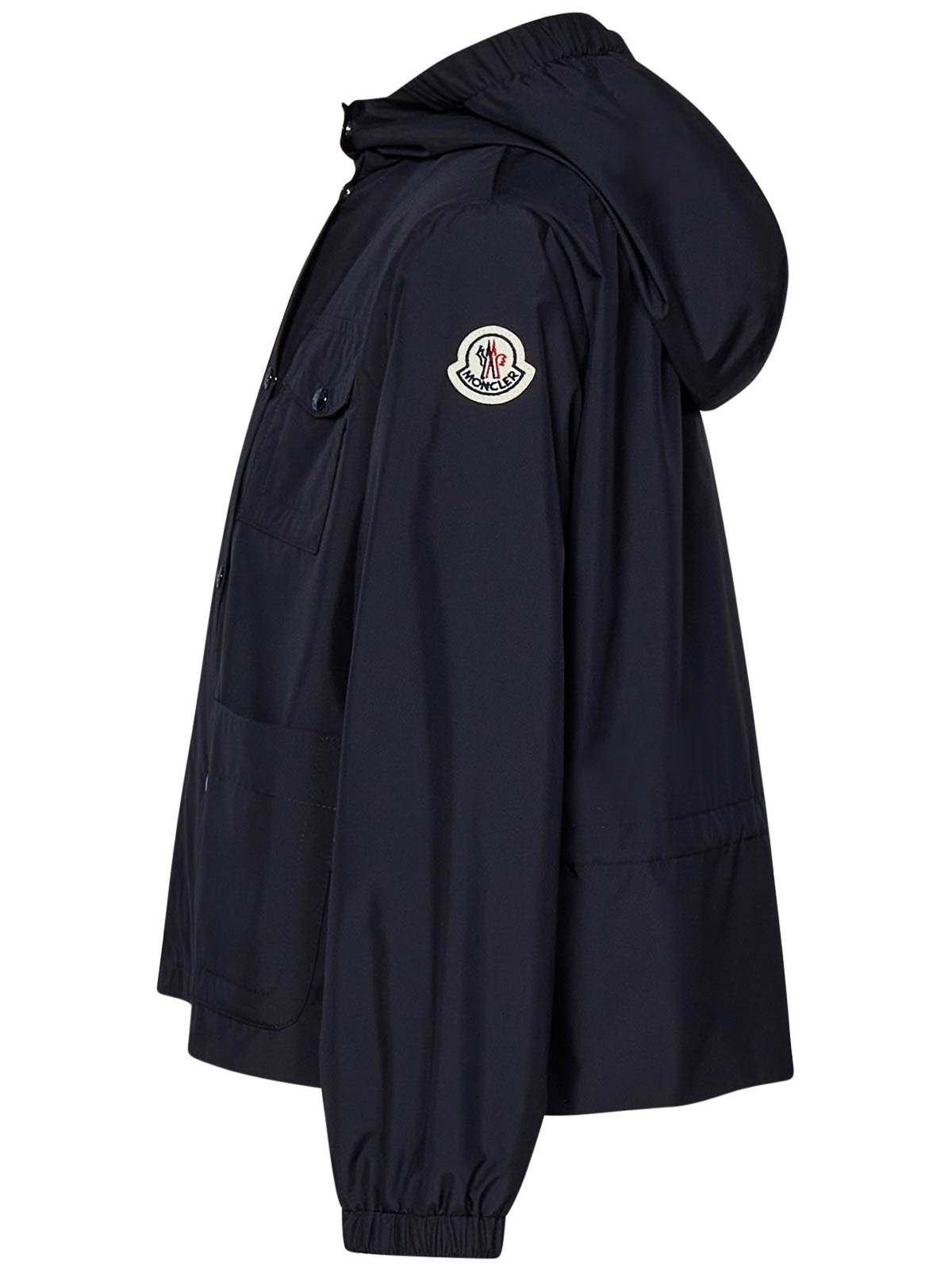 Moncler Genius Pulane *icon Hooded Jacket For Girls In Blue