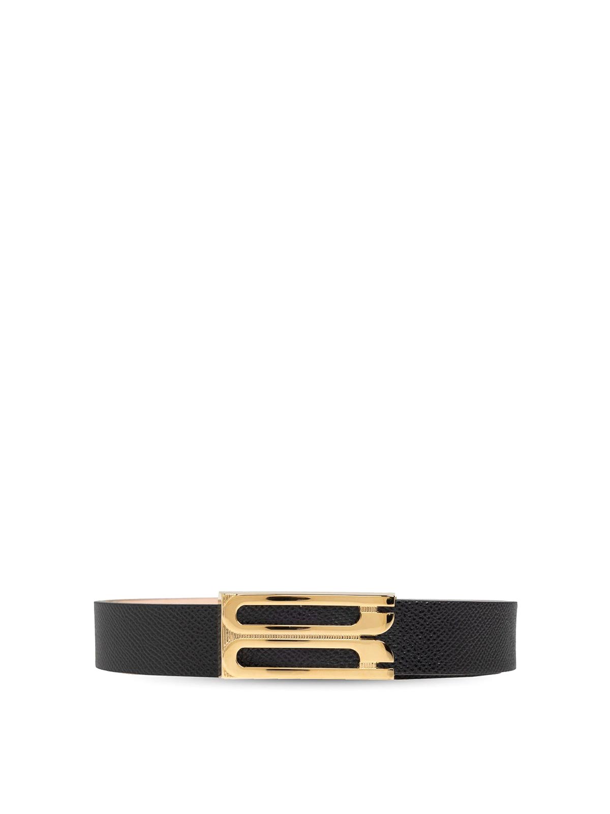 ベルト Victoria Beckham 1424ABL005953A Belts Black Frame Belt In Black Leather – Victoria Beckham Inc